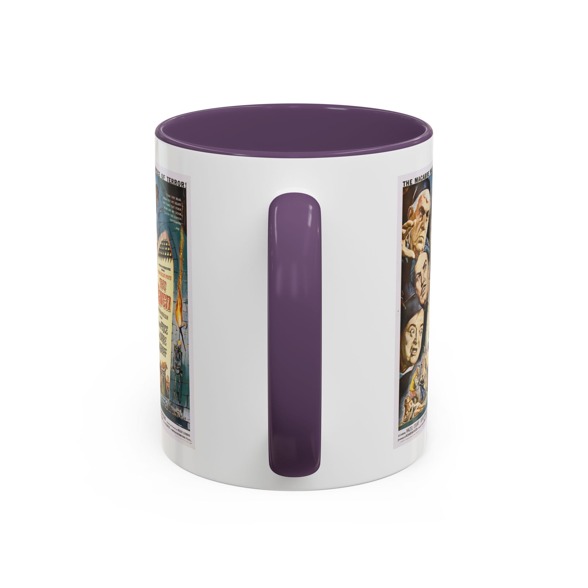 Cult Classic Movie Poster Art Accent Coffee Mug (11, 15oz) - The Raven 1963 - POPvault
