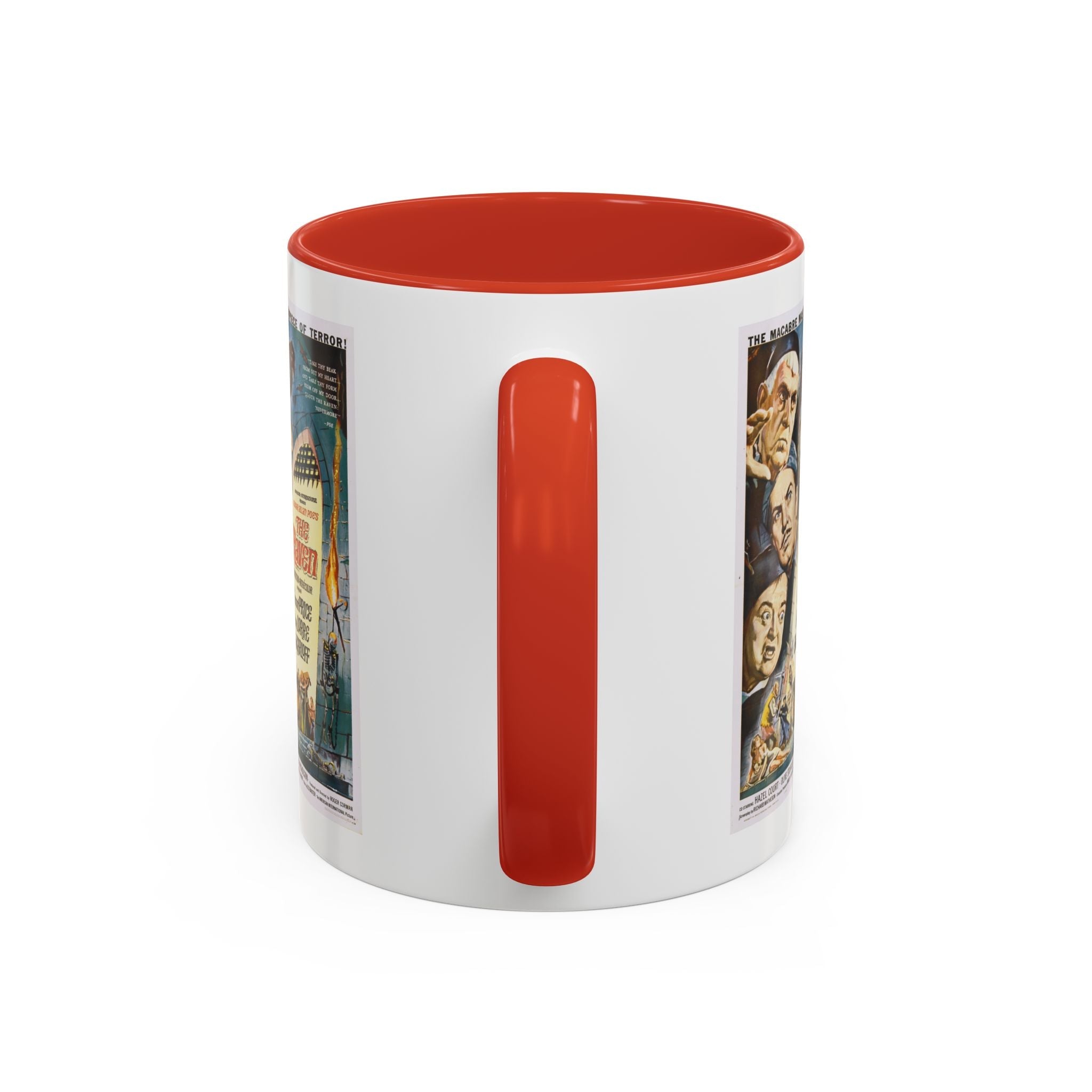 Cult Classic Movie Poster Art Accent Coffee Mug (11, 15oz) - The Raven 1963 - POPvault