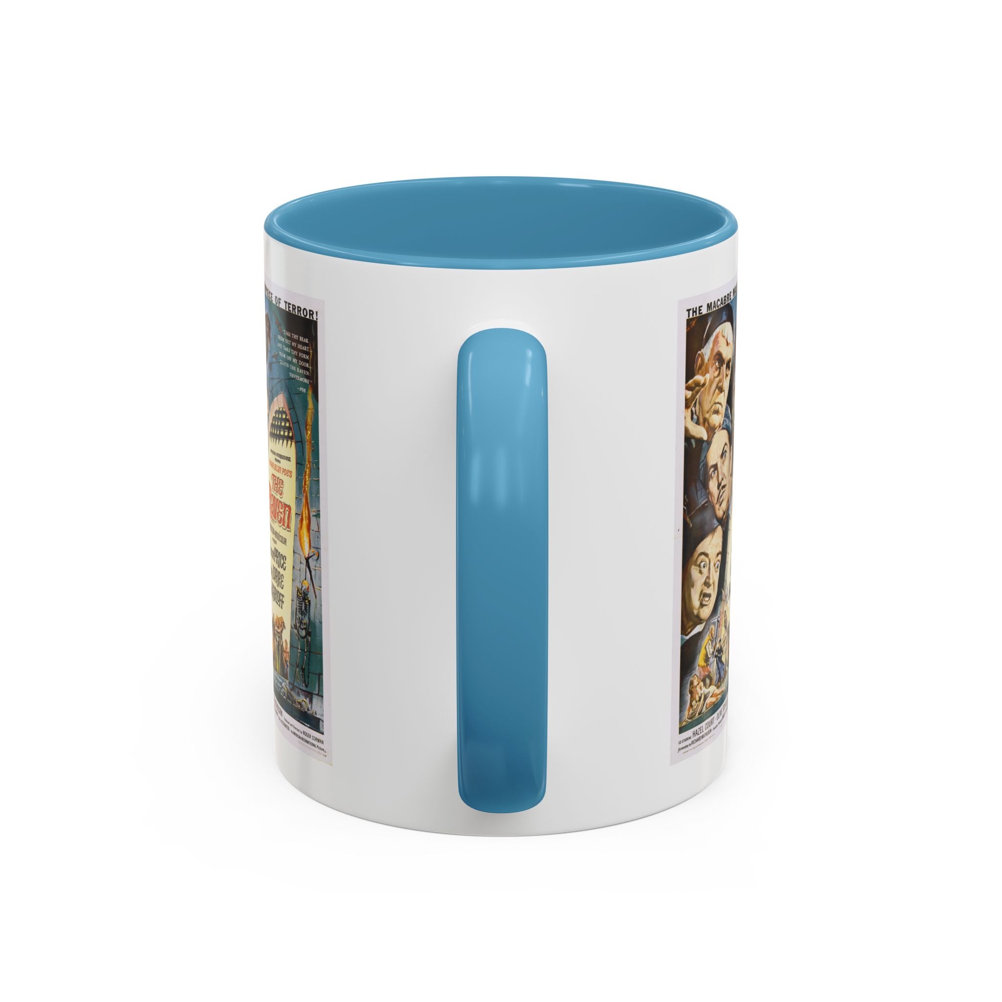 Cult Classic Movie Poster Art Accent Coffee Mug (11, 15oz) - The Raven 1963 - POPvault