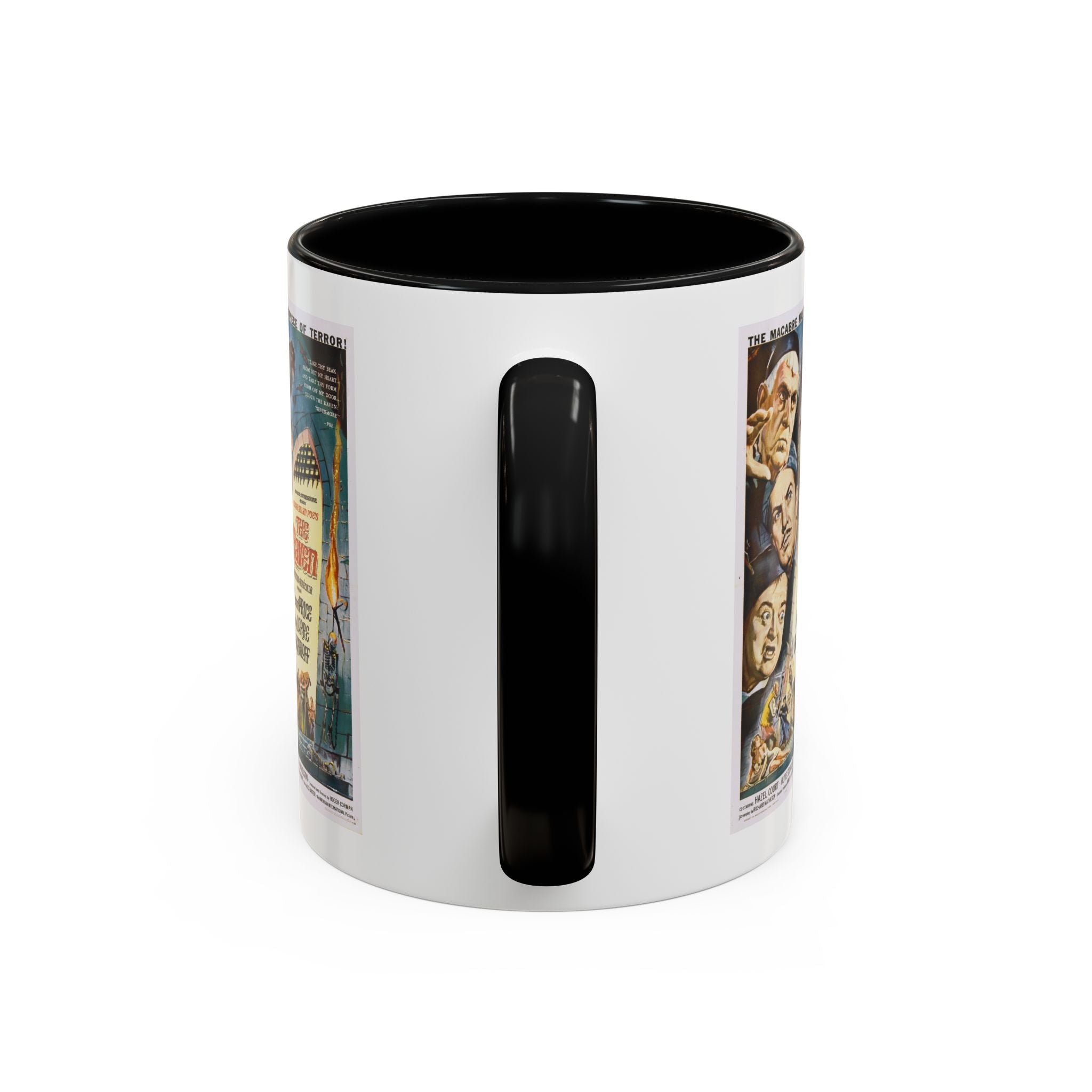 Cult Classic Movie Poster Art Accent Coffee Mug (11, 15oz) - The Raven 1963 - POPvault