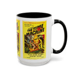 Cult Classic Movie Poster Art Accent Coffee Mug (11, 15oz) - The Time Machine 1960 - POPvault