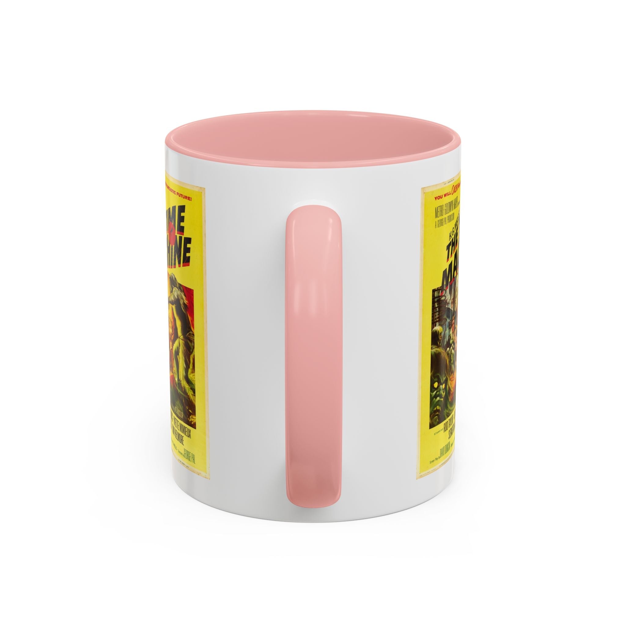 Cult Classic Movie Poster Art Accent Coffee Mug (11, 15oz) - The Time Machine 1960 - POPvault