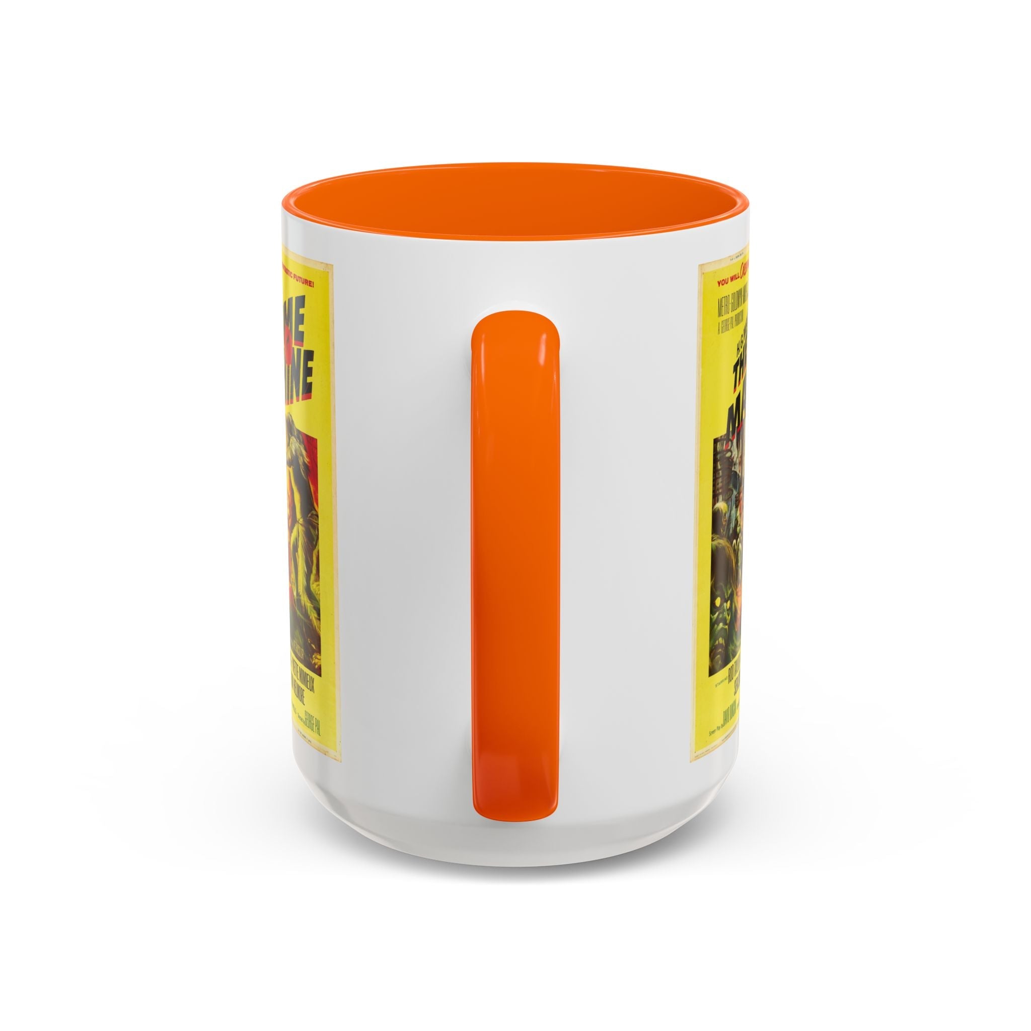 Cult Classic Movie Poster Art Accent Coffee Mug (11, 15oz) - The Time Machine 1960 - POPvault