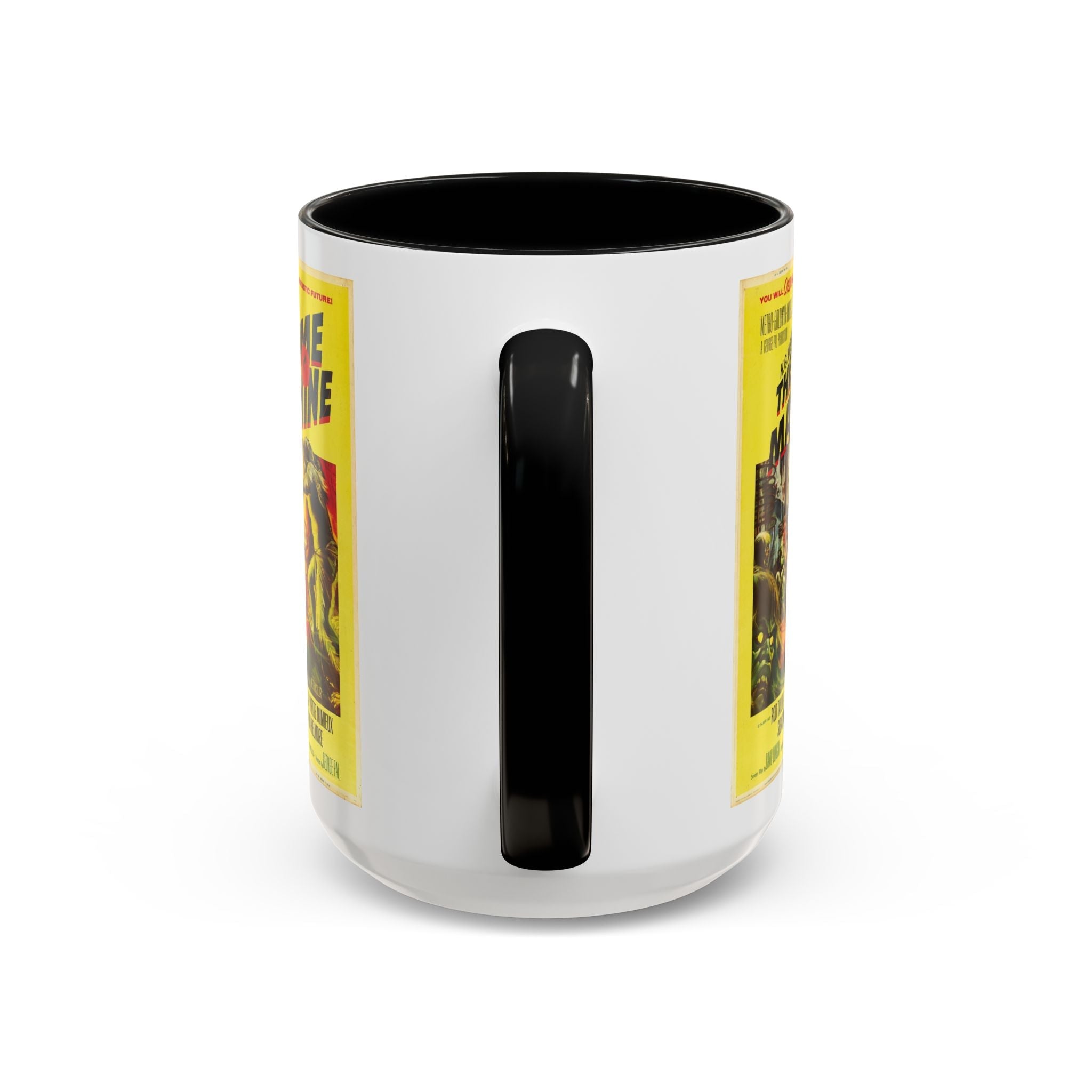 Cult Classic Movie Poster Art Accent Coffee Mug (11, 15oz) - The Time Machine 1960 - POPvault
