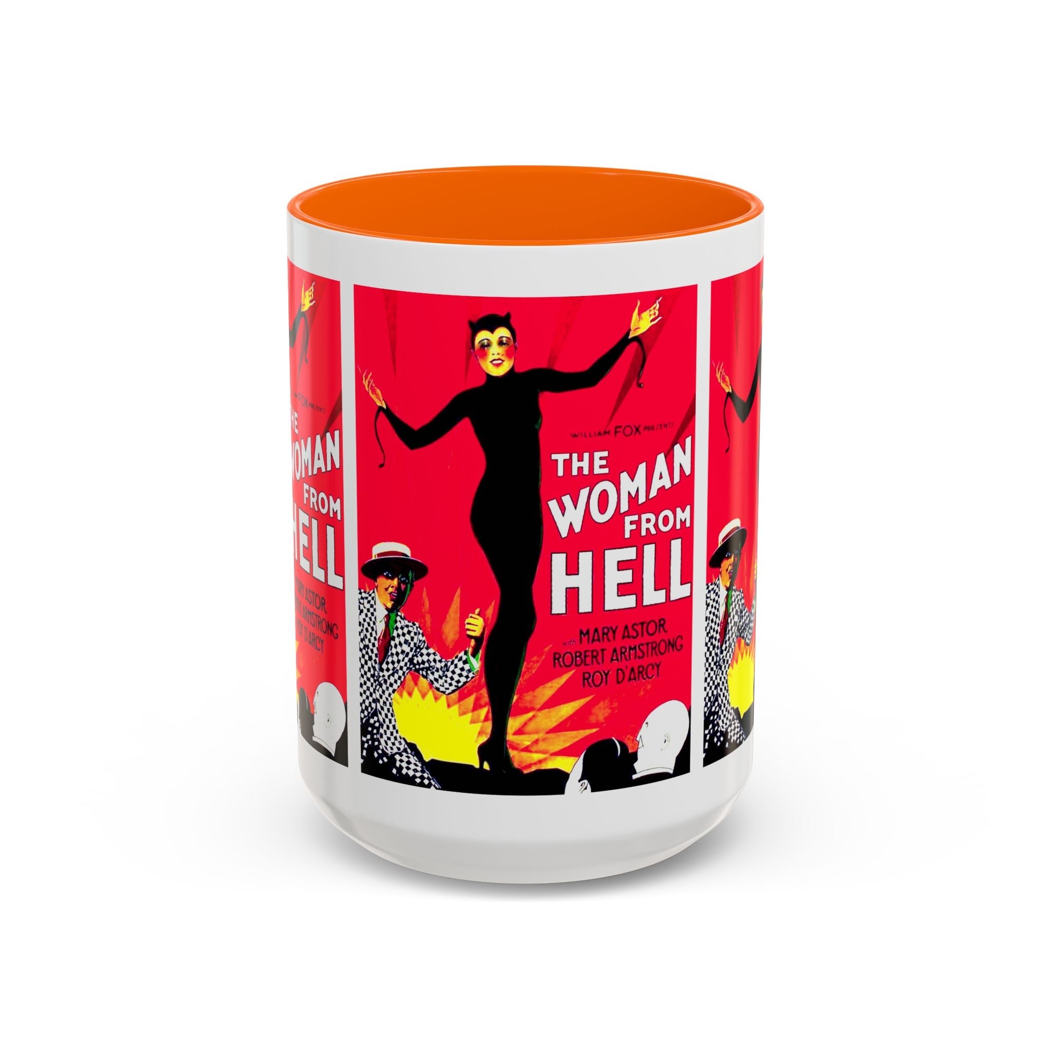 Cult Classic Movie Poster Art Accent Coffee Mug (11, 15oz) - The Woman From Hell 1929 - POPvault