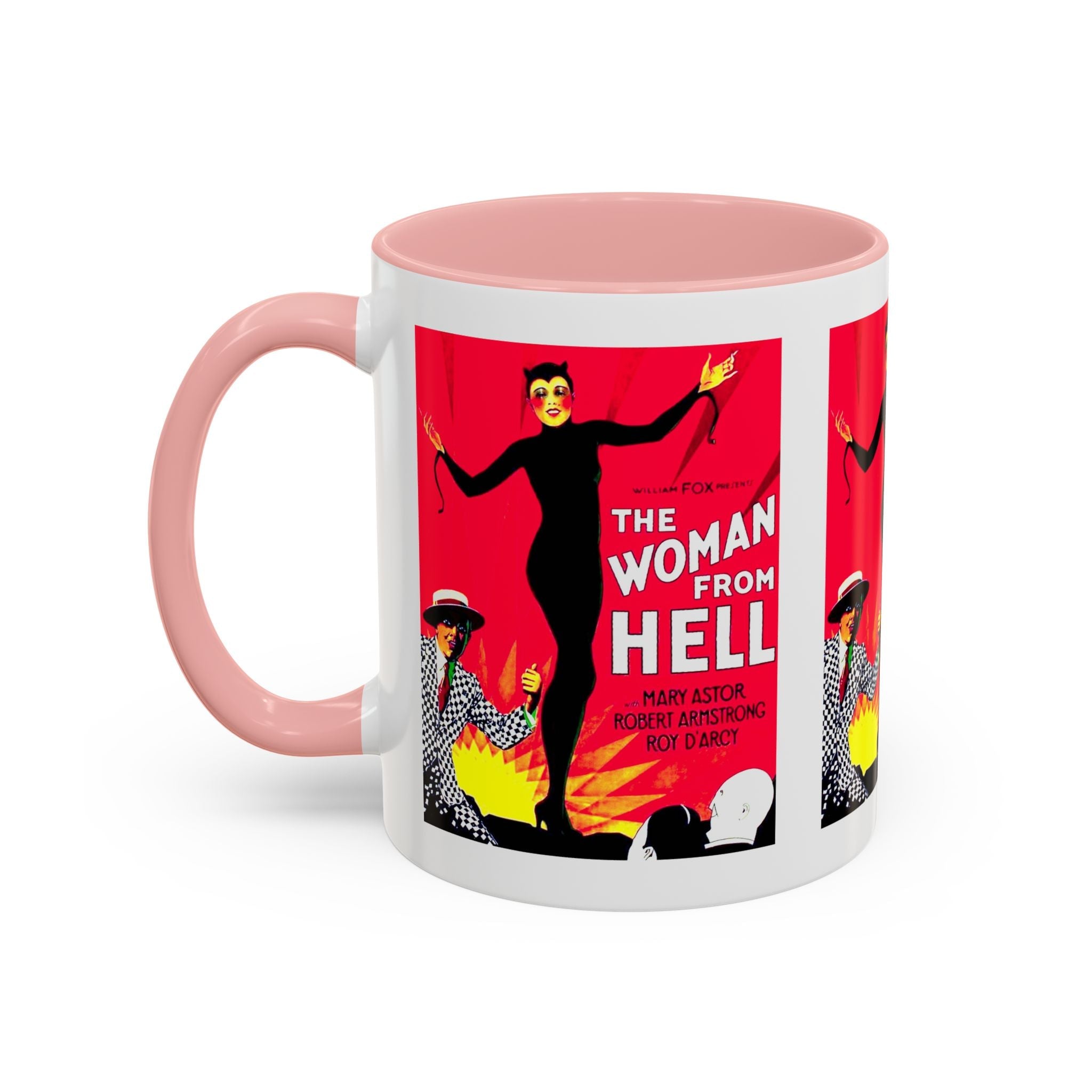 Cult Classic Movie Poster Art Accent Coffee Mug (11, 15oz) - The Woman From Hell 1929 - POPvault
