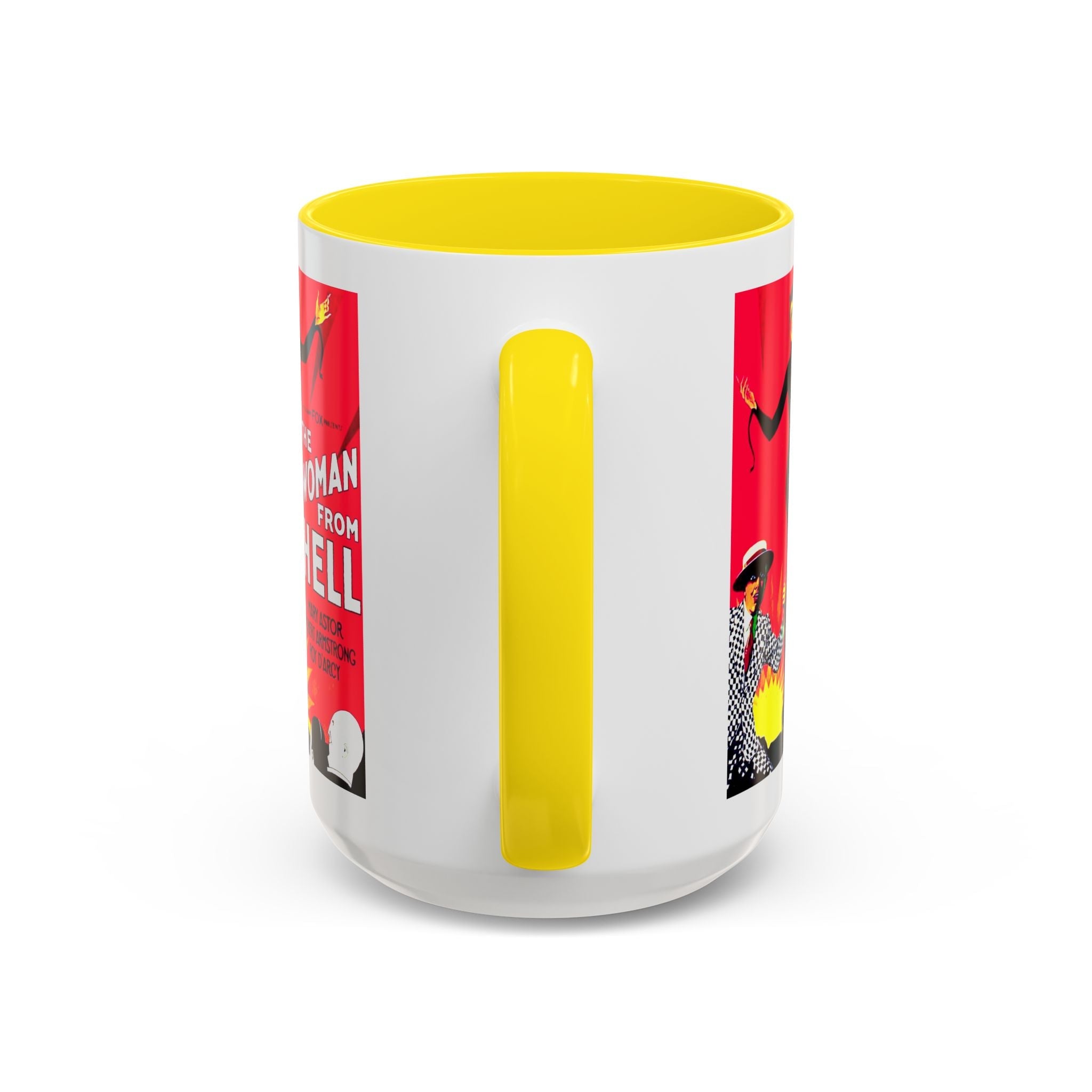 Cult Classic Movie Poster Art Accent Coffee Mug (11, 15oz) - The Woman From Hell 1929 - POPvault