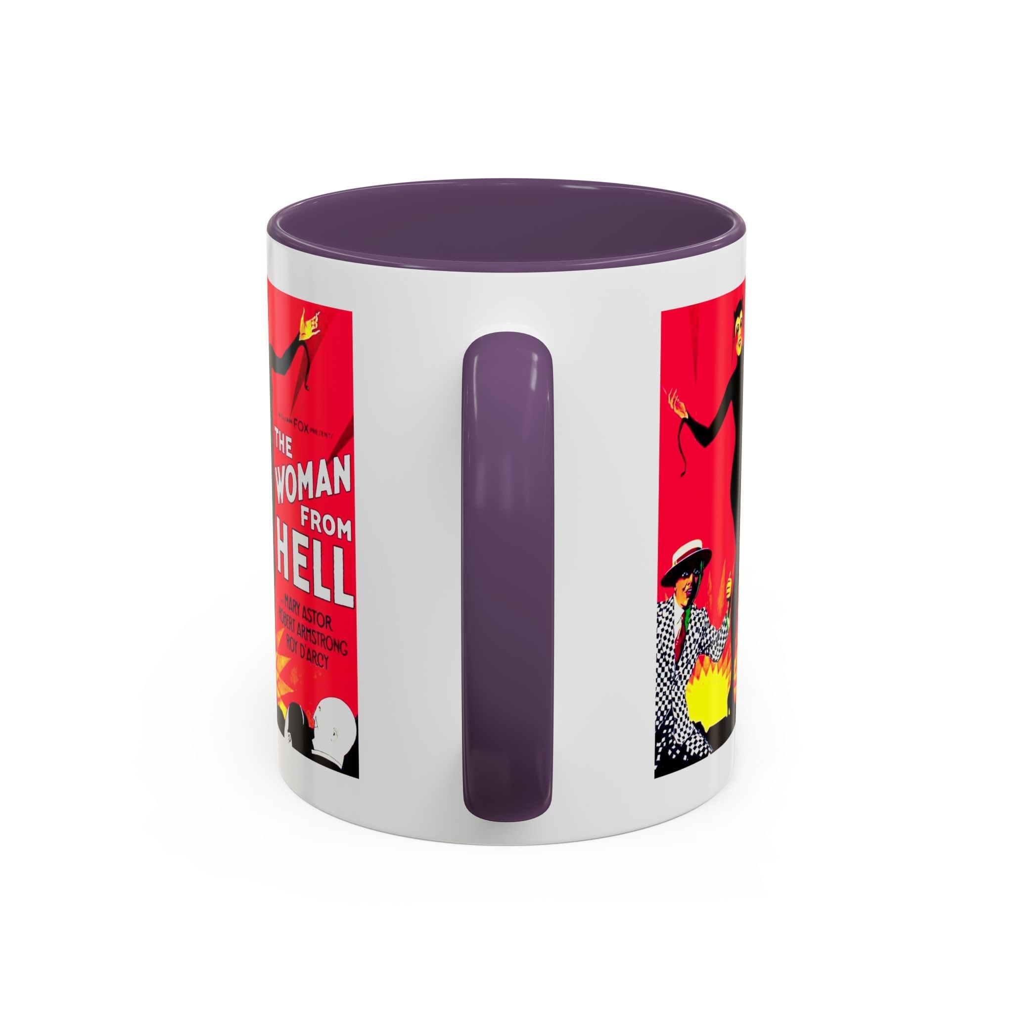 Cult Classic Movie Poster Art Accent Coffee Mug (11, 15oz) - The Woman From Hell 1929 - POPvault