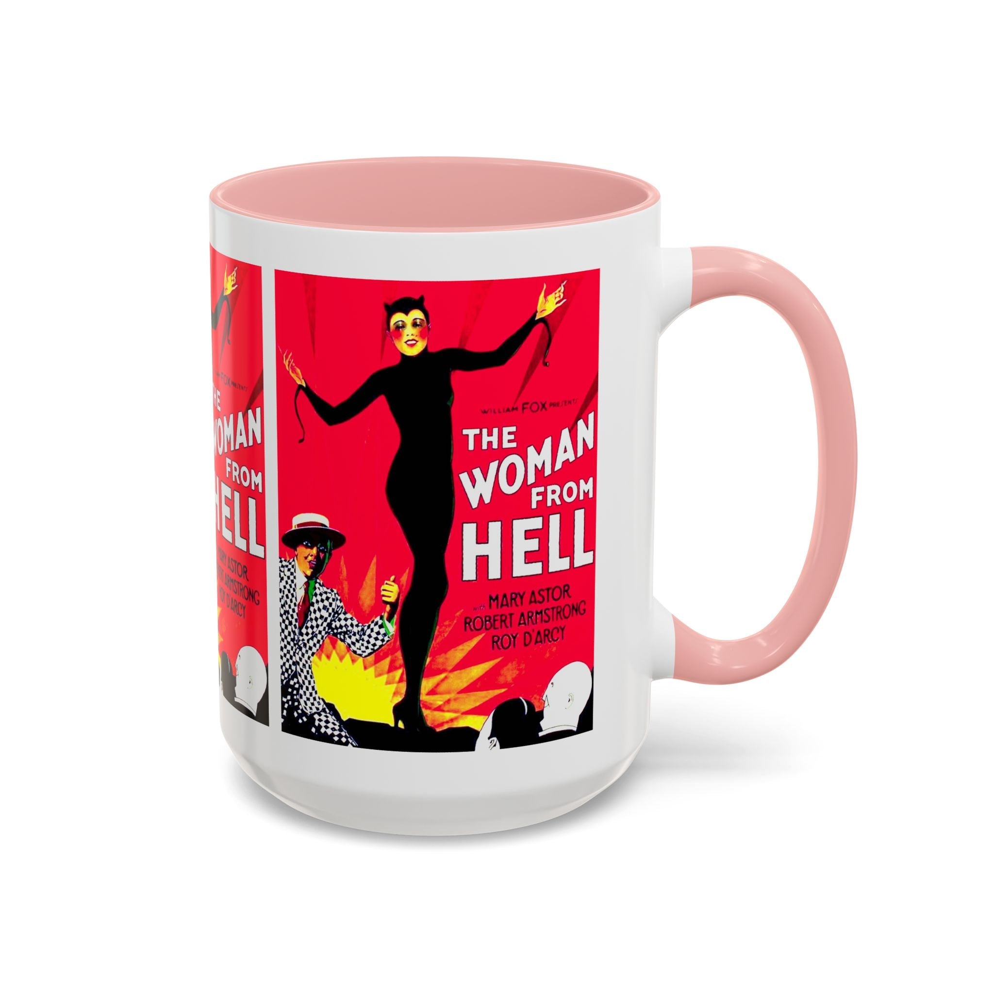 Cult Classic Movie Poster Art Accent Coffee Mug (11, 15oz) - The Woman From Hell 1929 - POPvault
