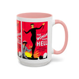 Cult Classic Movie Poster Art Accent Coffee Mug (11, 15oz) - The Woman From Hell 1929 - POPvault