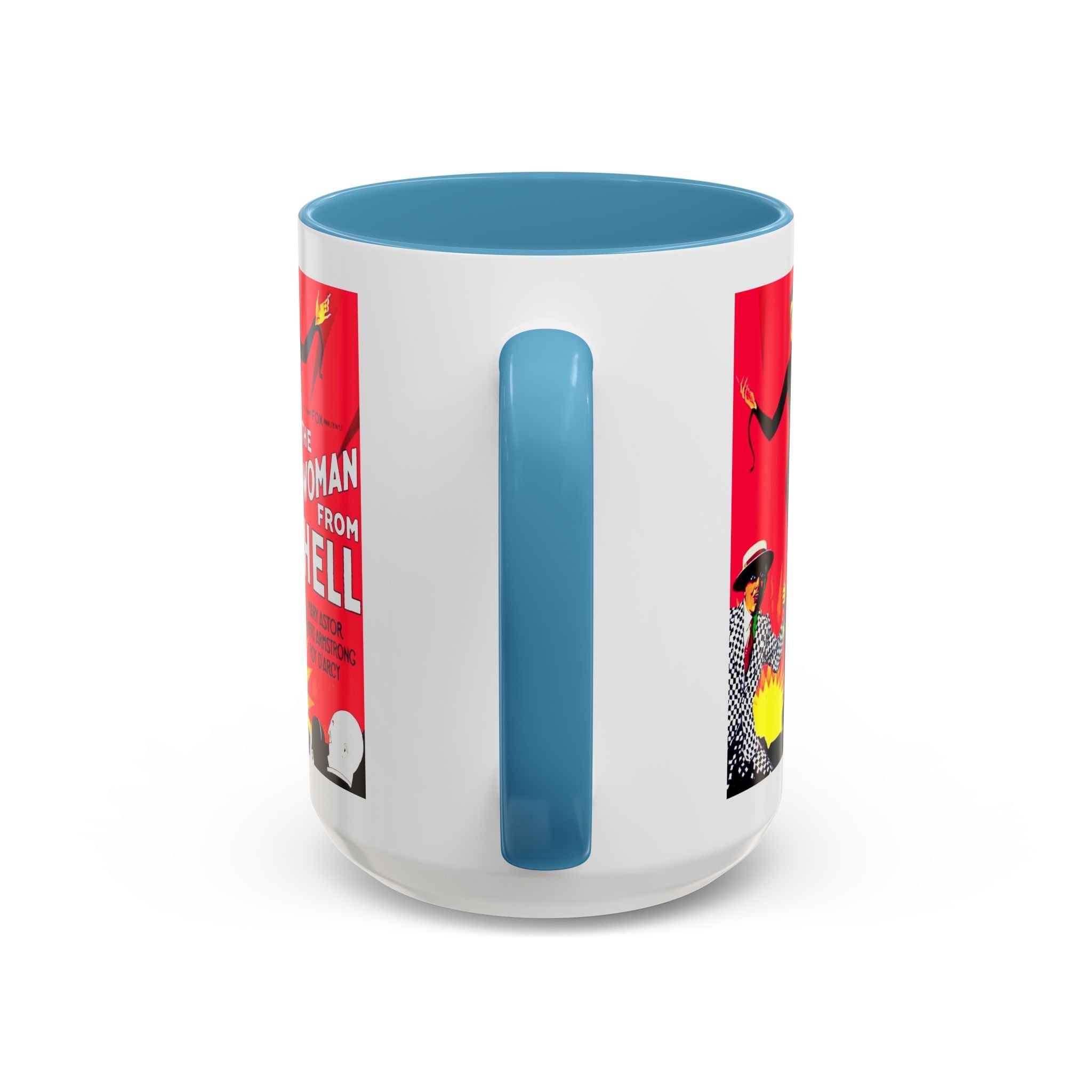 Cult Classic Movie Poster Art Accent Coffee Mug (11, 15oz) - The Woman From Hell 1929 - POPvault