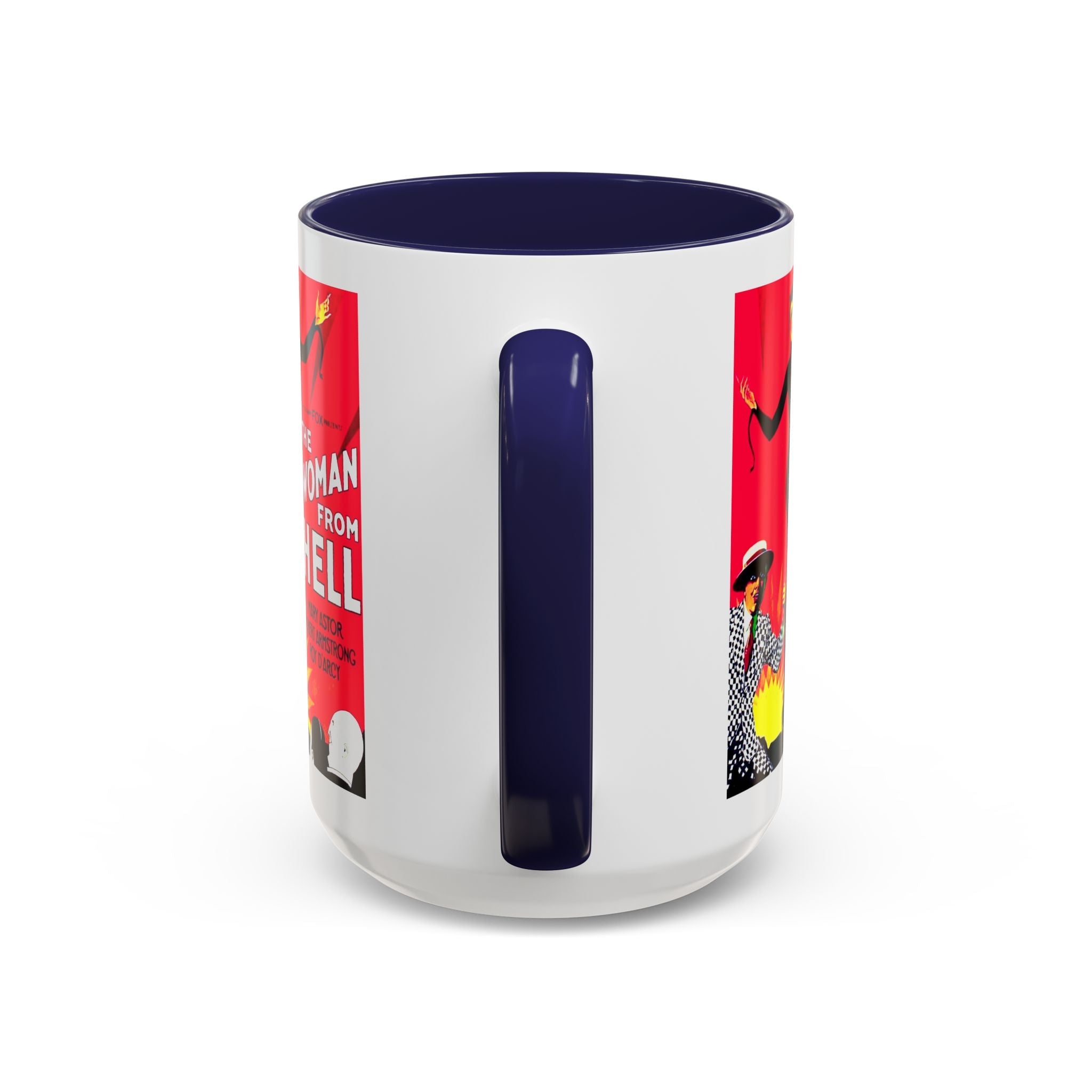 Cult Classic Movie Poster Art Accent Coffee Mug (11, 15oz) - The Woman From Hell 1929 - POPvault
