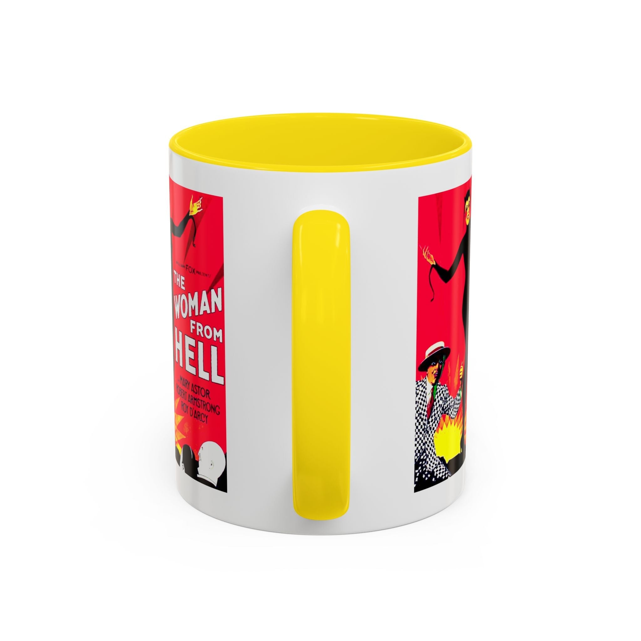 Cult Classic Movie Poster Art Accent Coffee Mug (11, 15oz) - The Woman From Hell 1929 - POPvault
