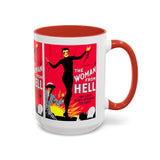 Cult Classic Movie Poster Art Accent Coffee Mug (11, 15oz) - The Woman From Hell 1929 - POPvault