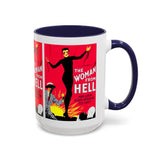 Cult Classic Movie Poster Art Accent Coffee Mug (11, 15oz) - The Woman From Hell 1929 - POPvault