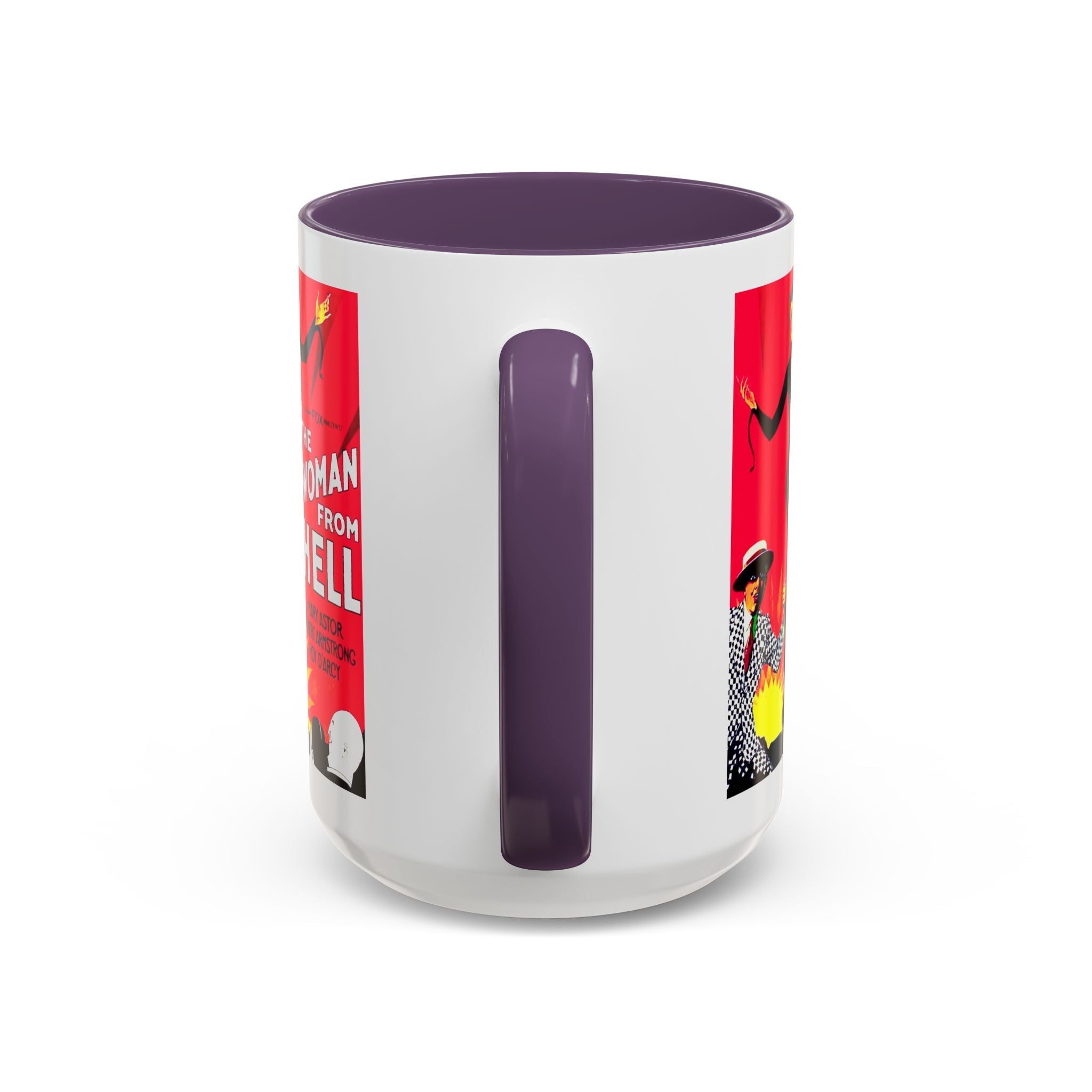 Cult Classic Movie Poster Art Accent Coffee Mug (11, 15oz) - The Woman From Hell 1929 - POPvault