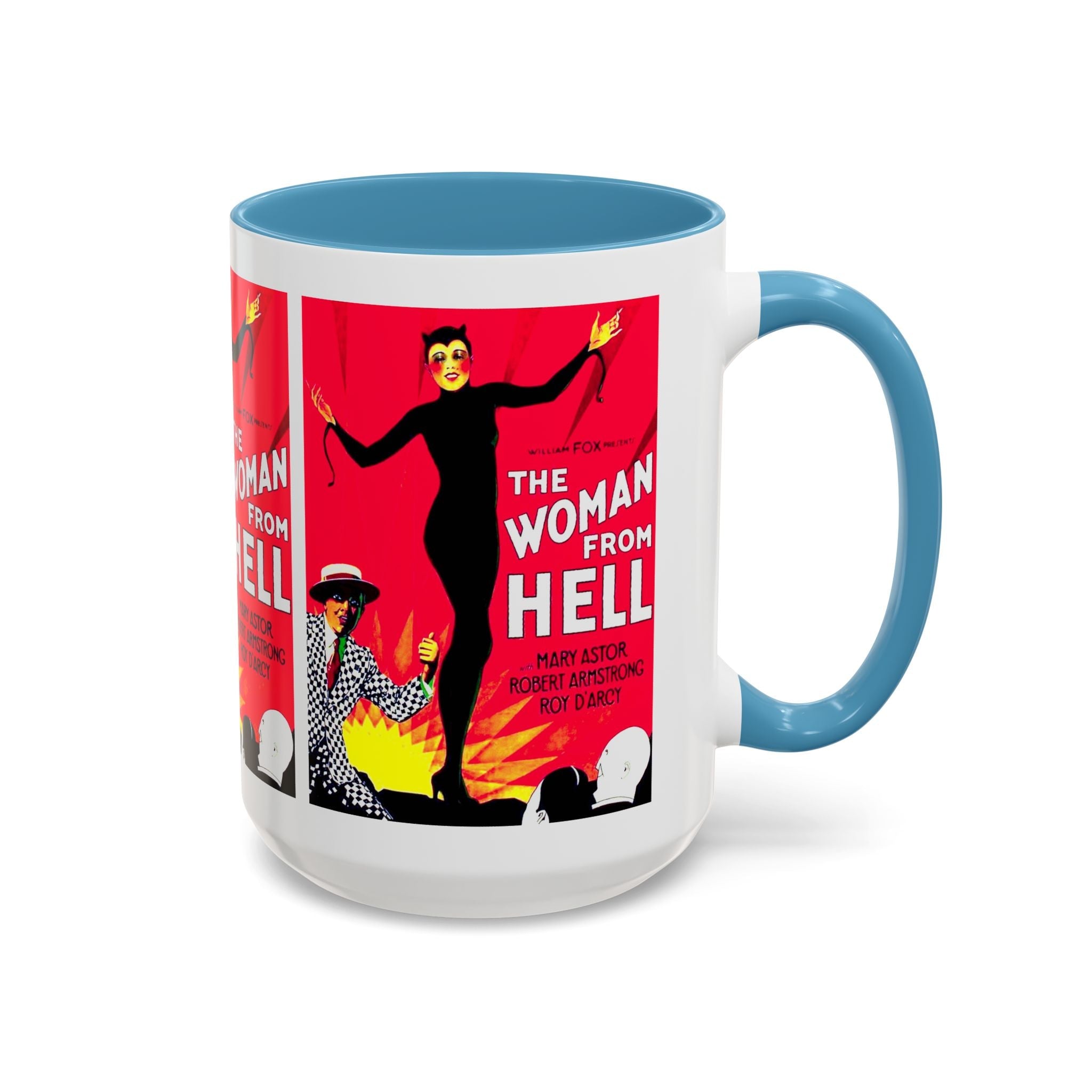 Cult Classic Movie Poster Art Accent Coffee Mug (11, 15oz) - The Woman From Hell 1929 - POPvault
