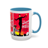 Cult Classic Movie Poster Art Accent Coffee Mug (11, 15oz) - The Woman From Hell 1929 - POPvault