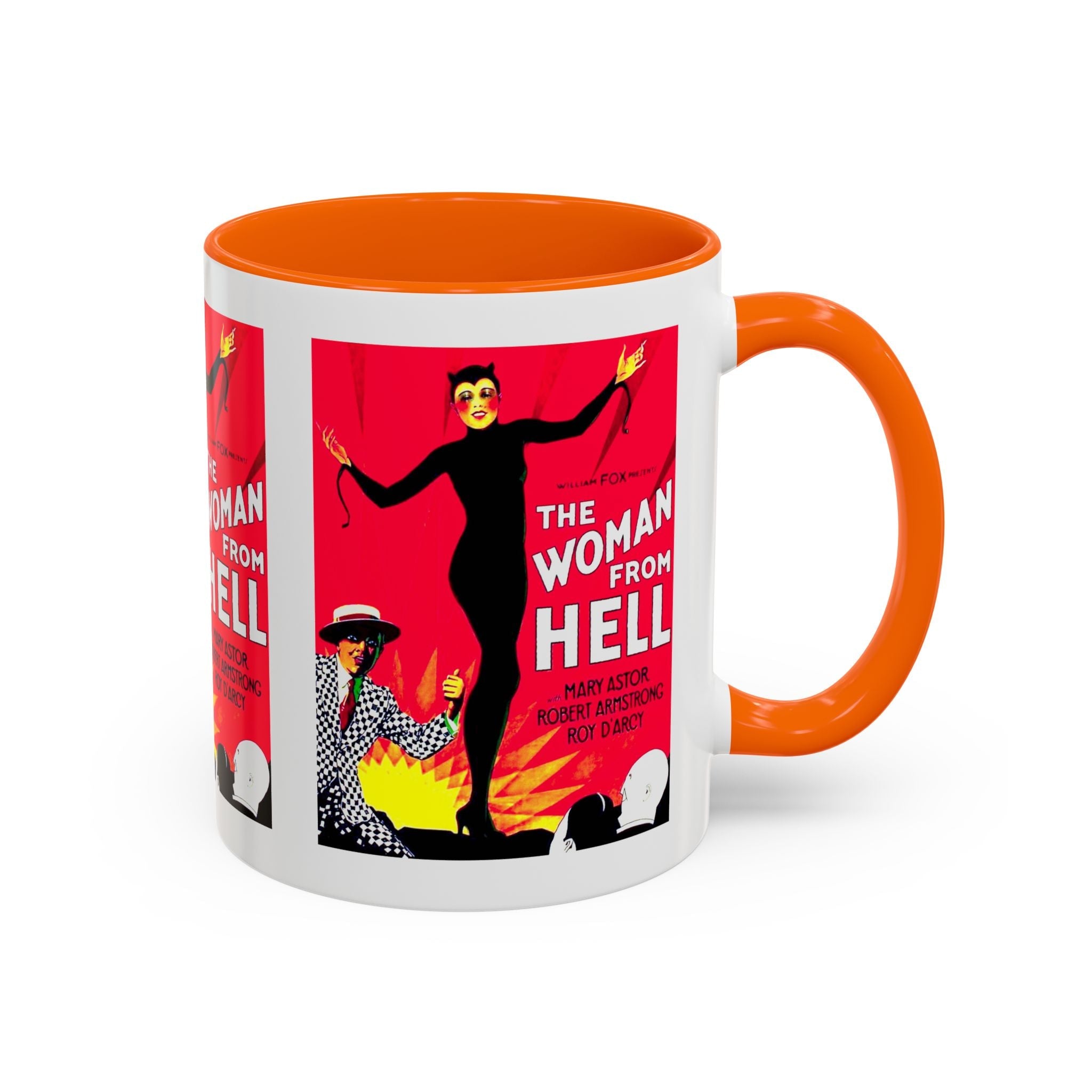 Cult Classic Movie Poster Art Accent Coffee Mug (11, 15oz) - The Woman From Hell 1929 - POPvault
