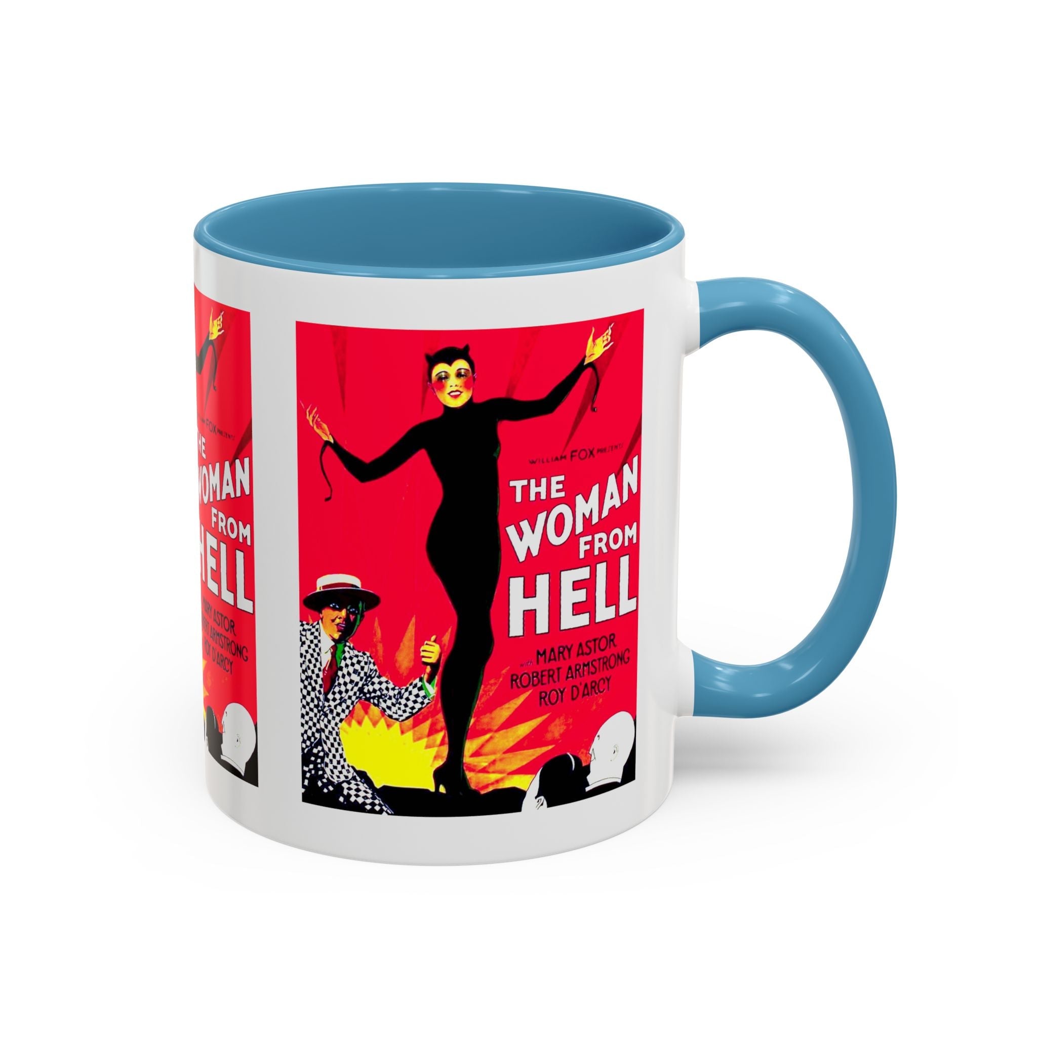 Cult Classic Movie Poster Art Accent Coffee Mug (11, 15oz) - The Woman From Hell 1929 - POPvault