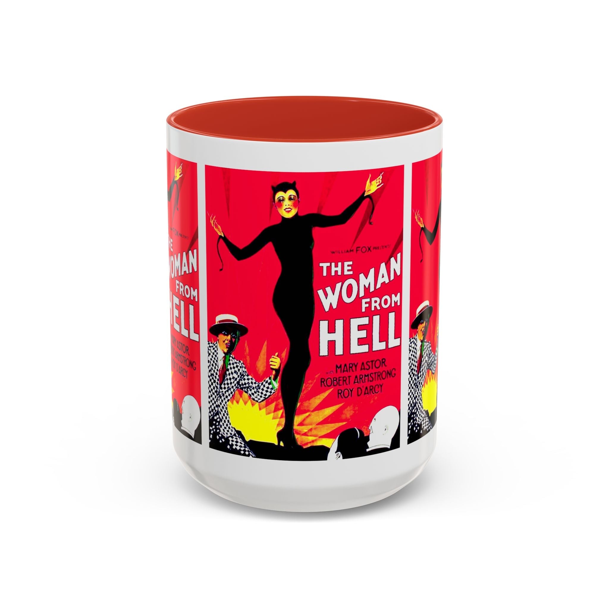 Cult Classic Movie Poster Art Accent Coffee Mug (11, 15oz) - The Woman From Hell 1929 - POPvault