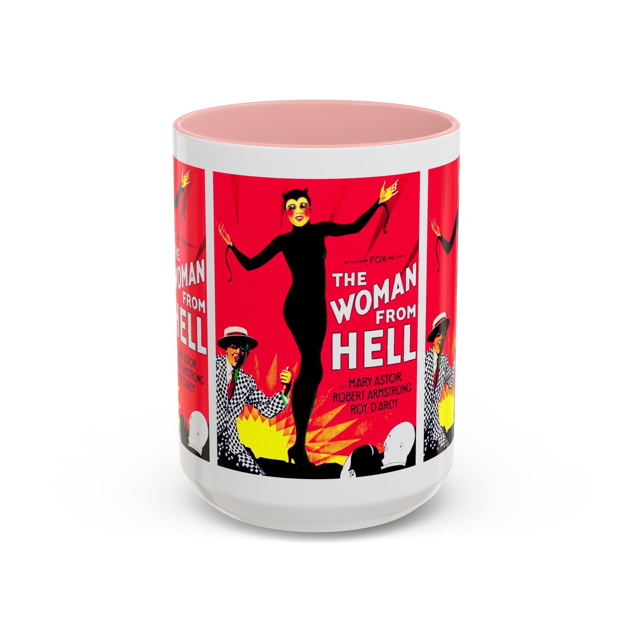 Cult Classic Movie Poster Art Accent Coffee Mug (11, 15oz) - The Woman From Hell 1929 - POPvault
