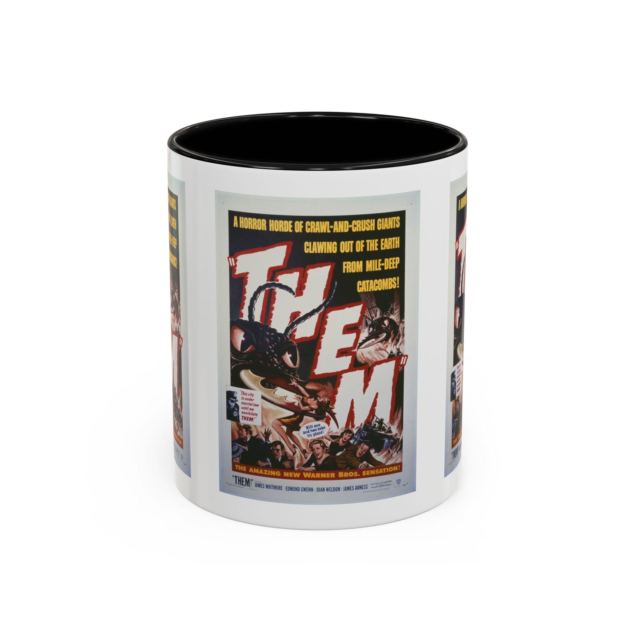 Cult Classic Movie Poster Art Accent Coffee Mug (11, 15oz) - Them 1954 - POPvault