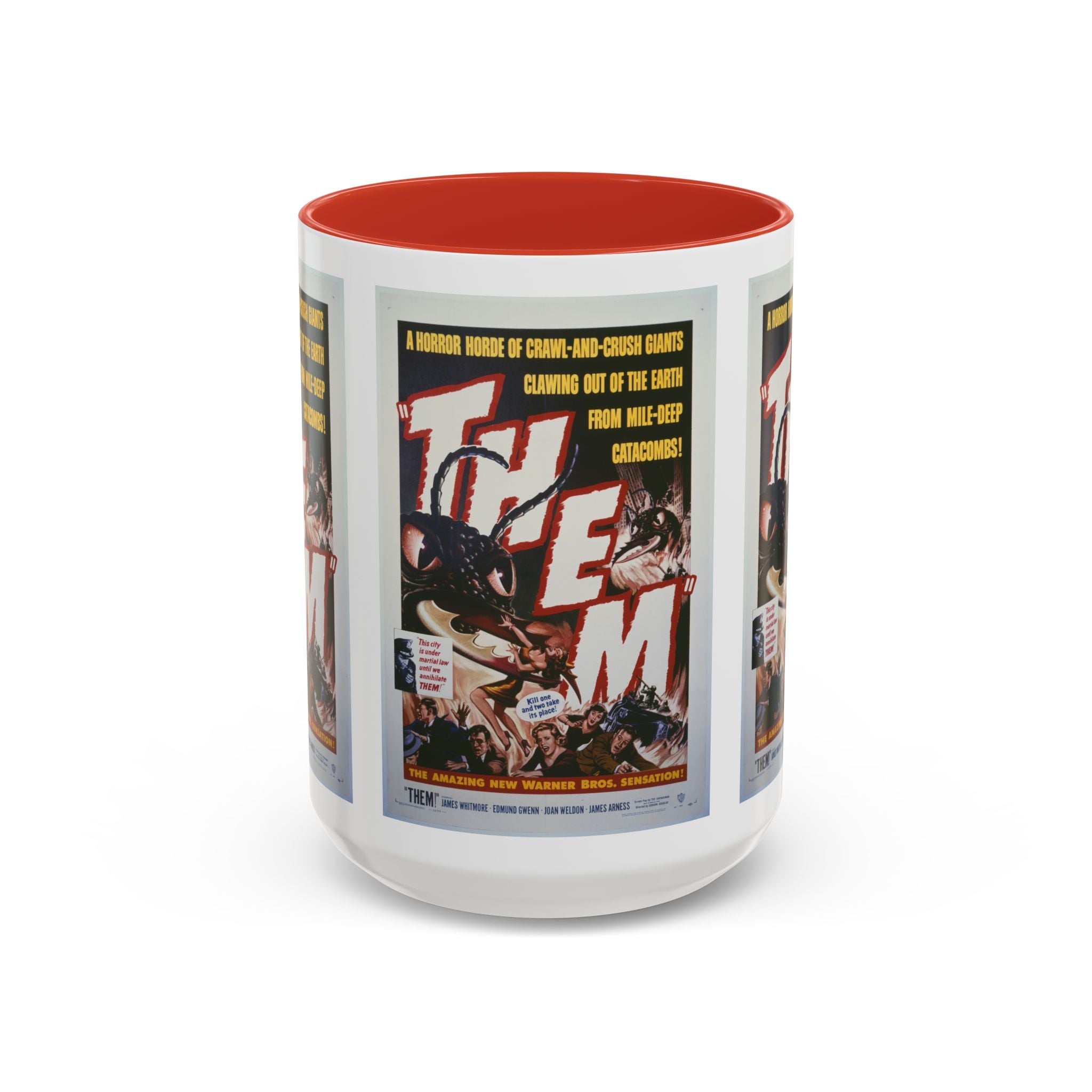 Cult Classic Movie Poster Art Accent Coffee Mug (11, 15oz) - Them 1954 - POPvault