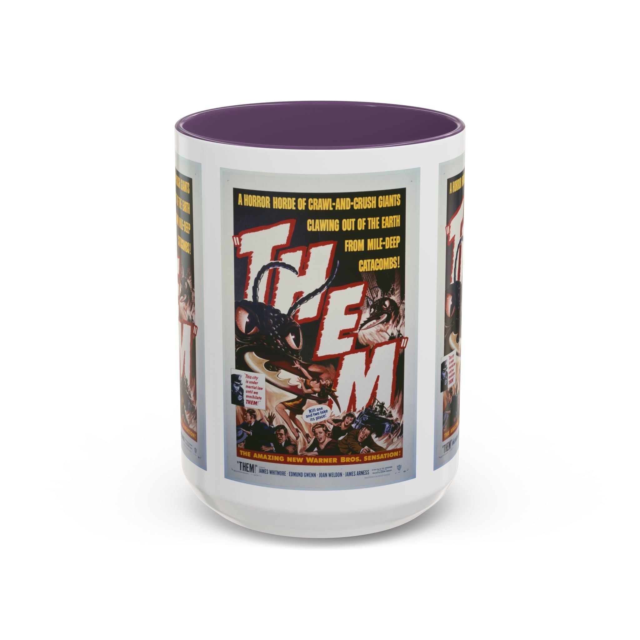 Cult Classic Movie Poster Art Accent Coffee Mug (11, 15oz) - Them 1954 - POPvault