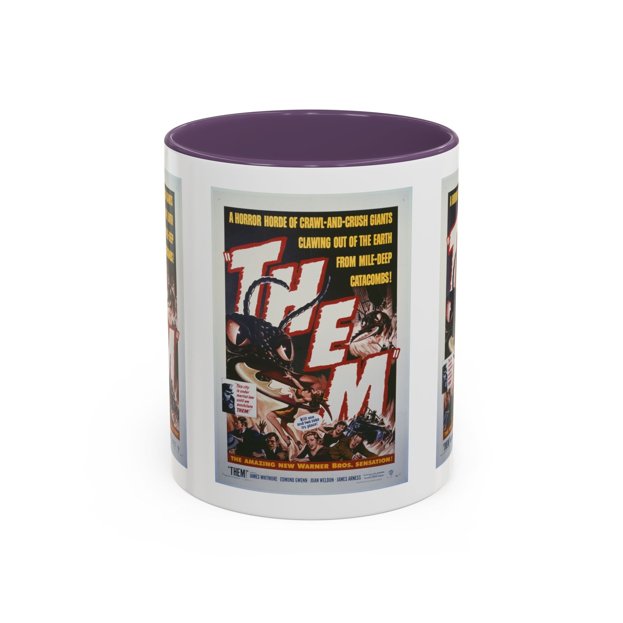 Cult Classic Movie Poster Art Accent Coffee Mug (11, 15oz) - Them 1954 - POPvault