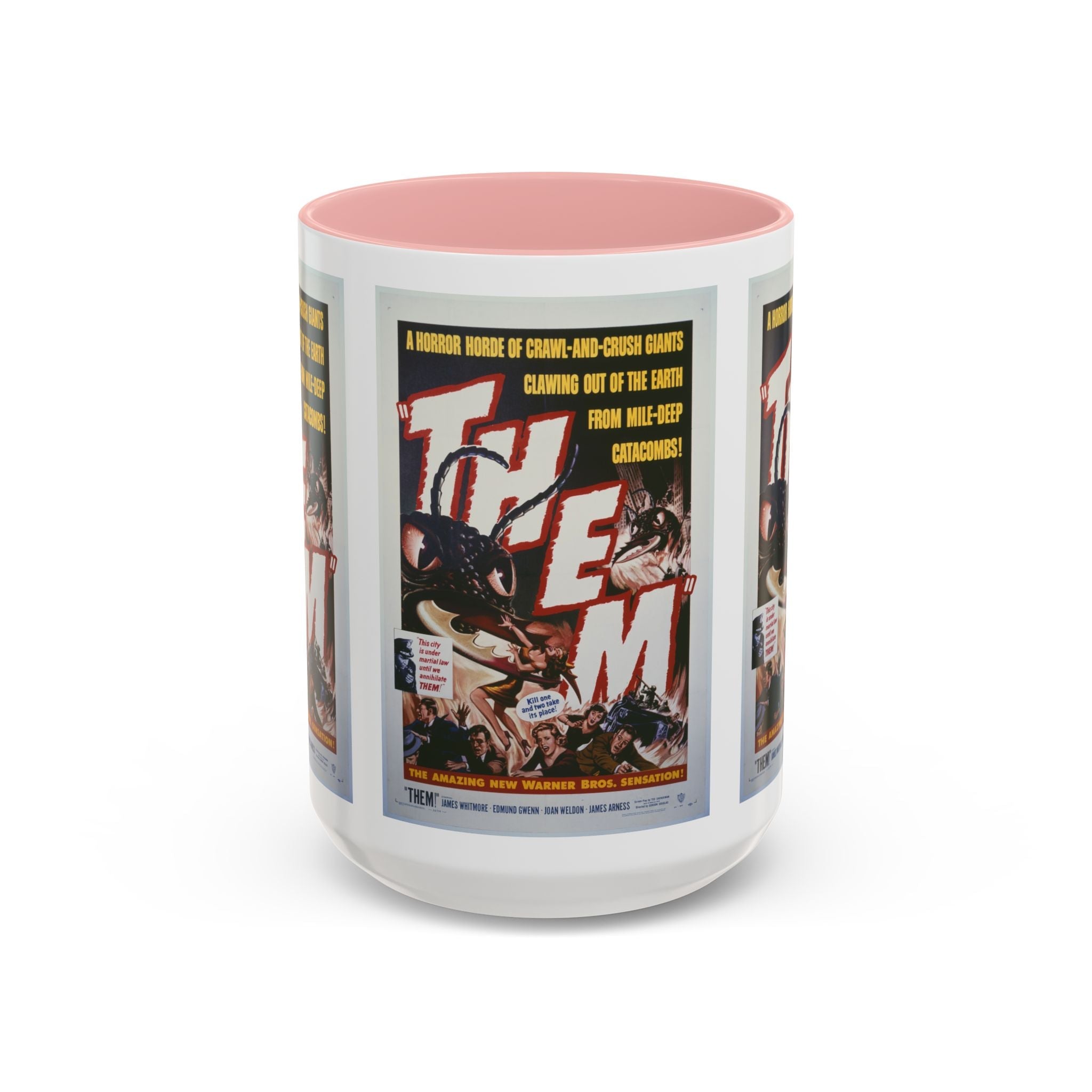 Cult Classic Movie Poster Art Accent Coffee Mug (11, 15oz) - Them 1954 - POPvault