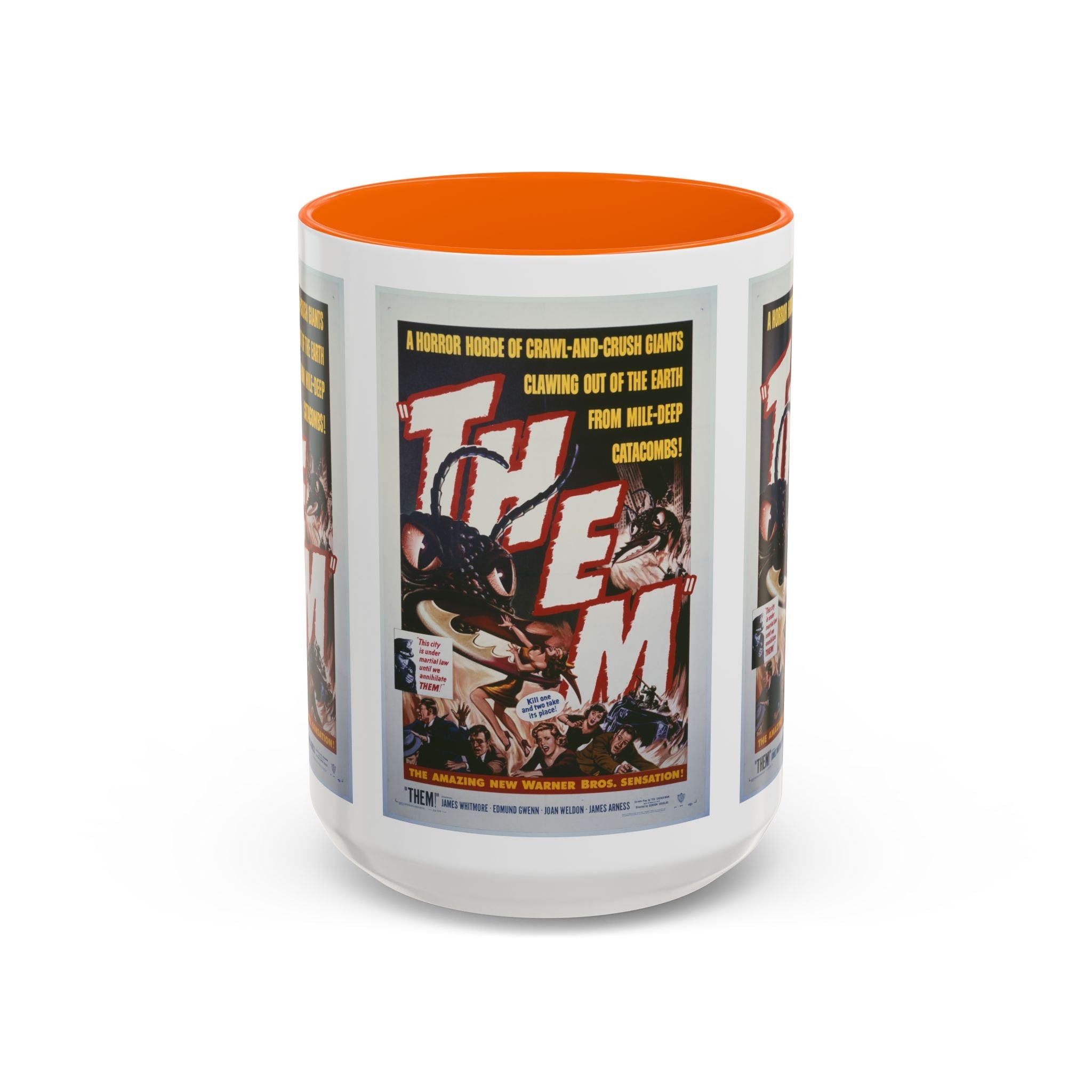 Cult Classic Movie Poster Art Accent Coffee Mug (11, 15oz) - Them 1954 - POPvault