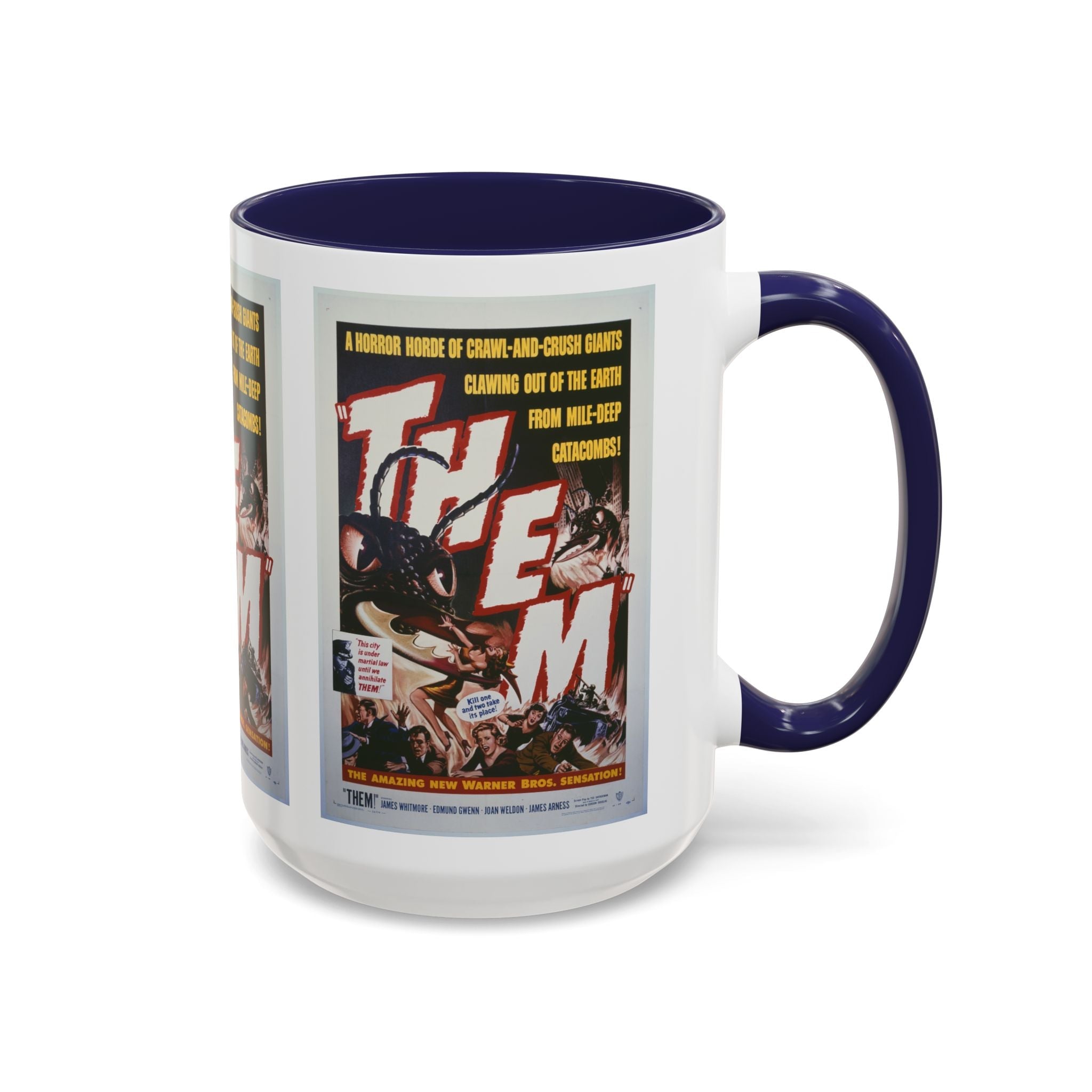 Cult Classic Movie Poster Art Accent Coffee Mug (11, 15oz) - Them 1954 - POPvault