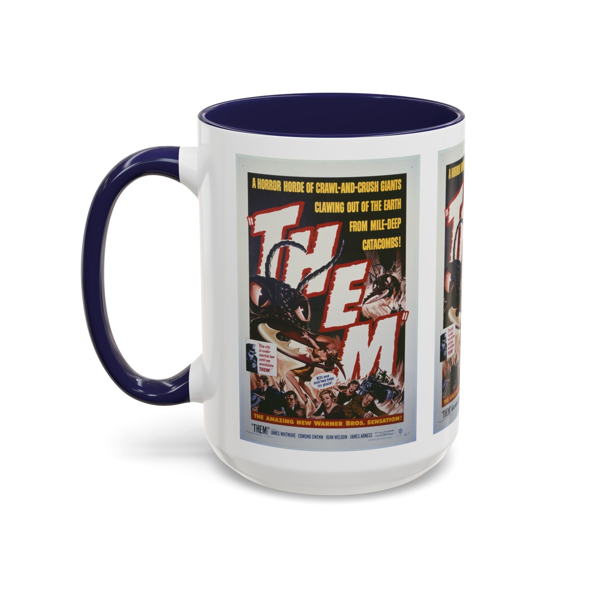 Cult Classic Movie Poster Art Accent Coffee Mug (11, 15oz) - Them 1954 - POPvault