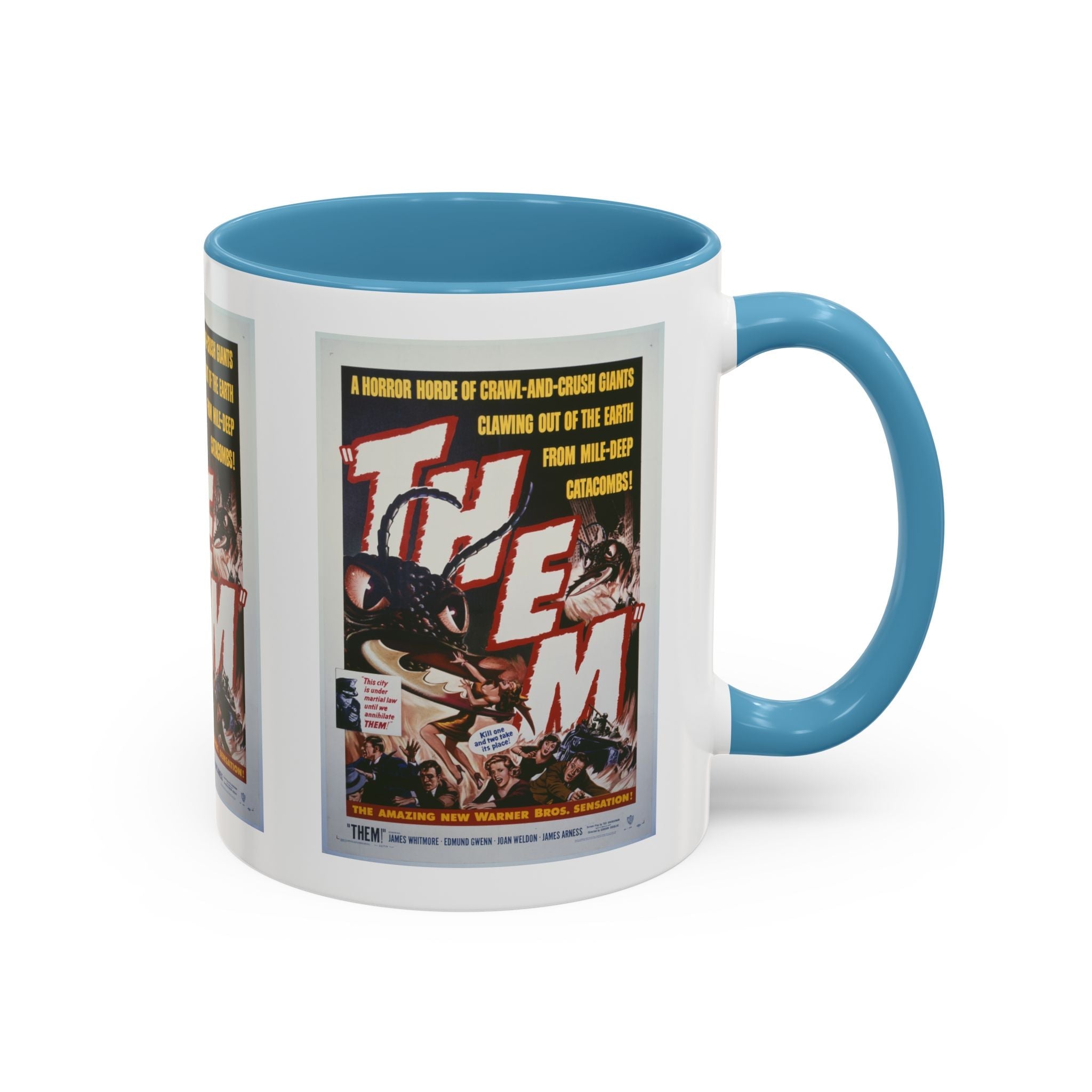 Cult Classic Movie Poster Art Accent Coffee Mug (11, 15oz) - Them 1954 - POPvault