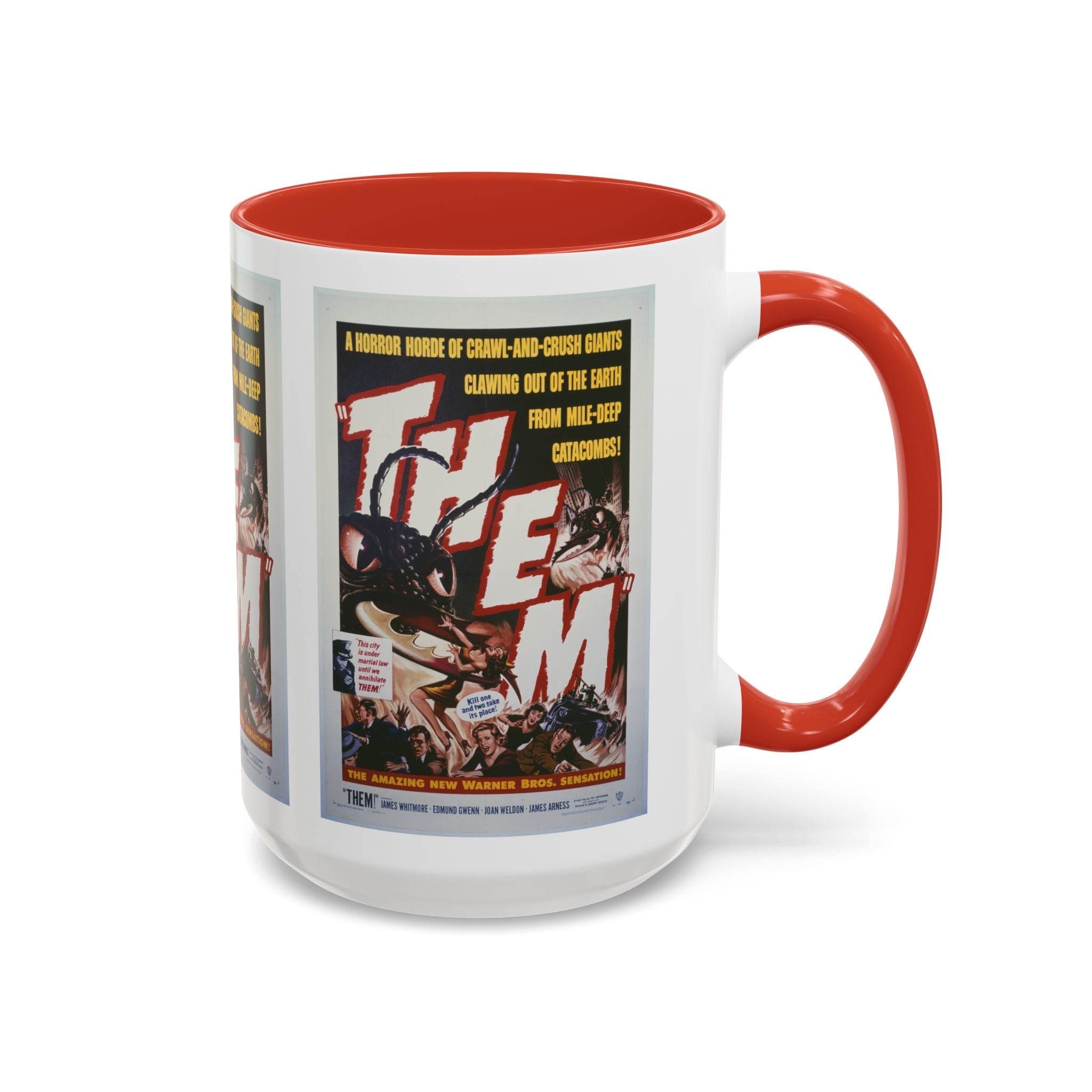 Cult Classic Movie Poster Art Accent Coffee Mug (11, 15oz) - Them 1954 - POPvault