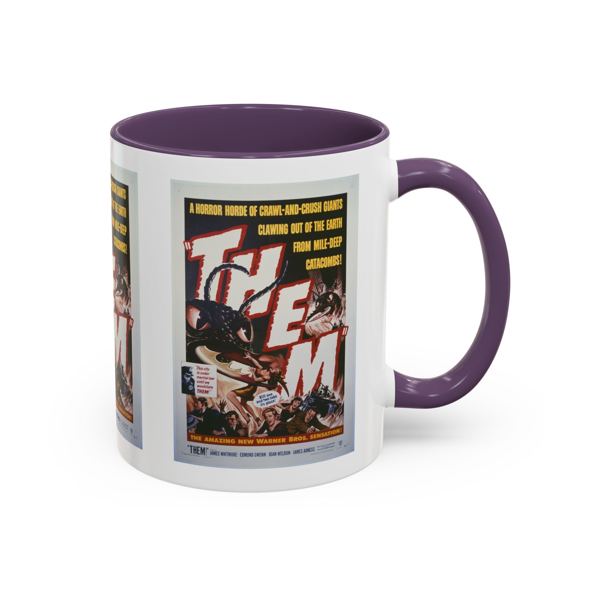 Cult Classic Movie Poster Art Accent Coffee Mug (11, 15oz) - Them 1954 - POPvault