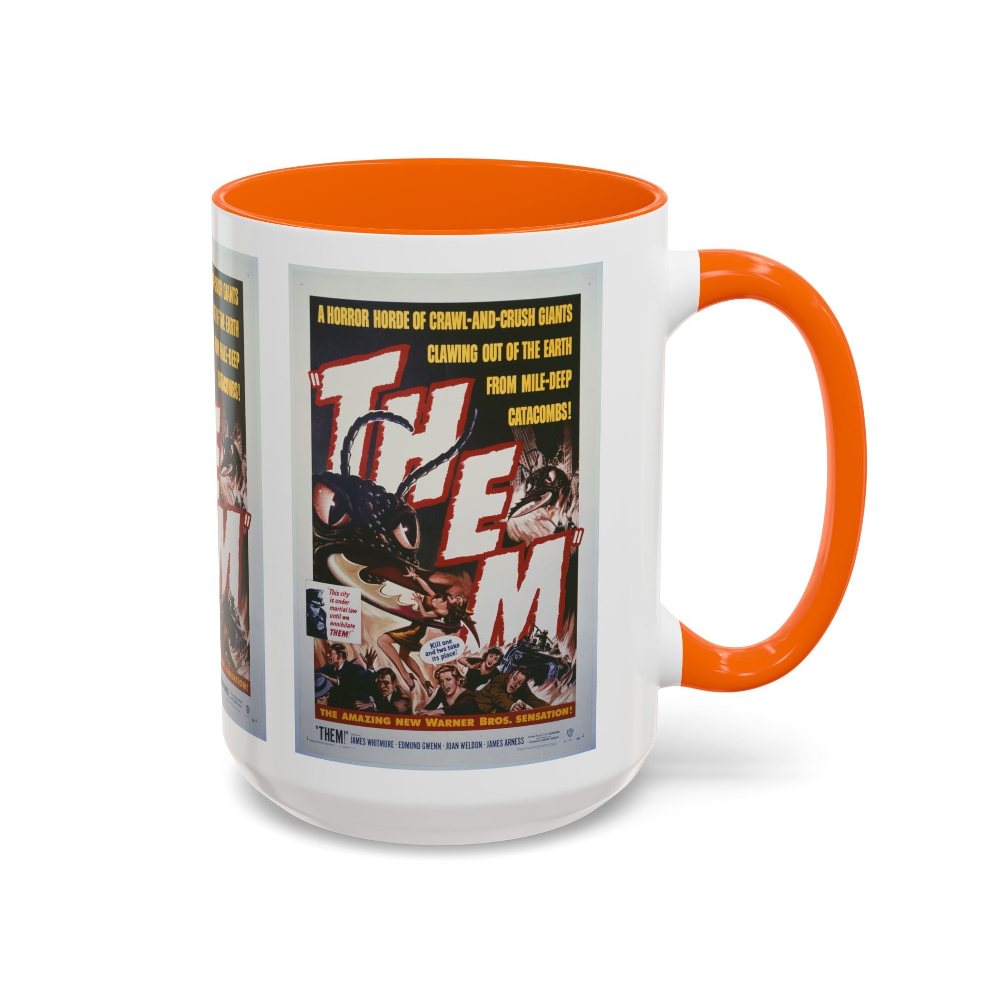 Cult Classic Movie Poster Art Accent Coffee Mug (11, 15oz) - Them 1954 - POPvault