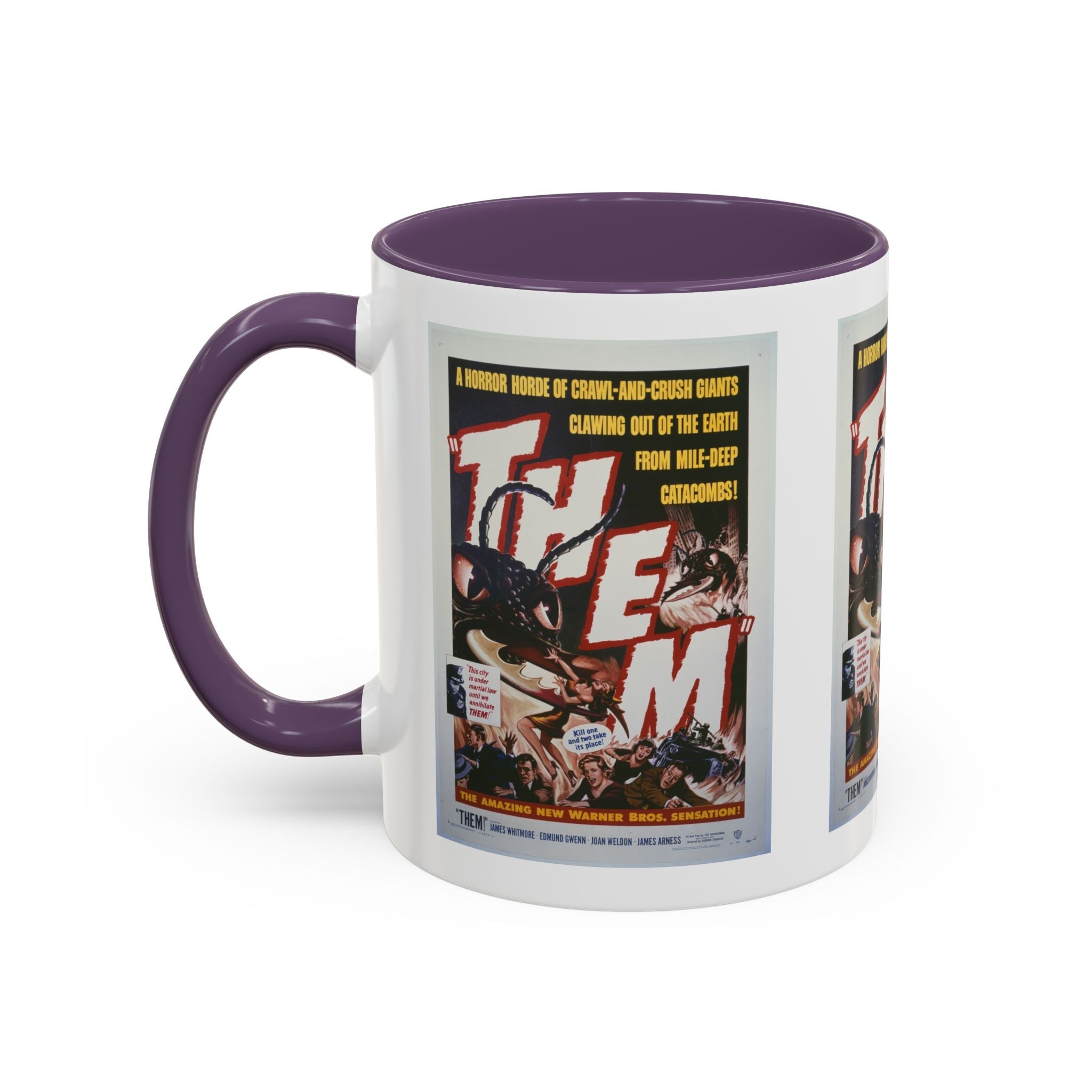 Cult Classic Movie Poster Art Accent Coffee Mug (11, 15oz) - Them 1954 - POPvault