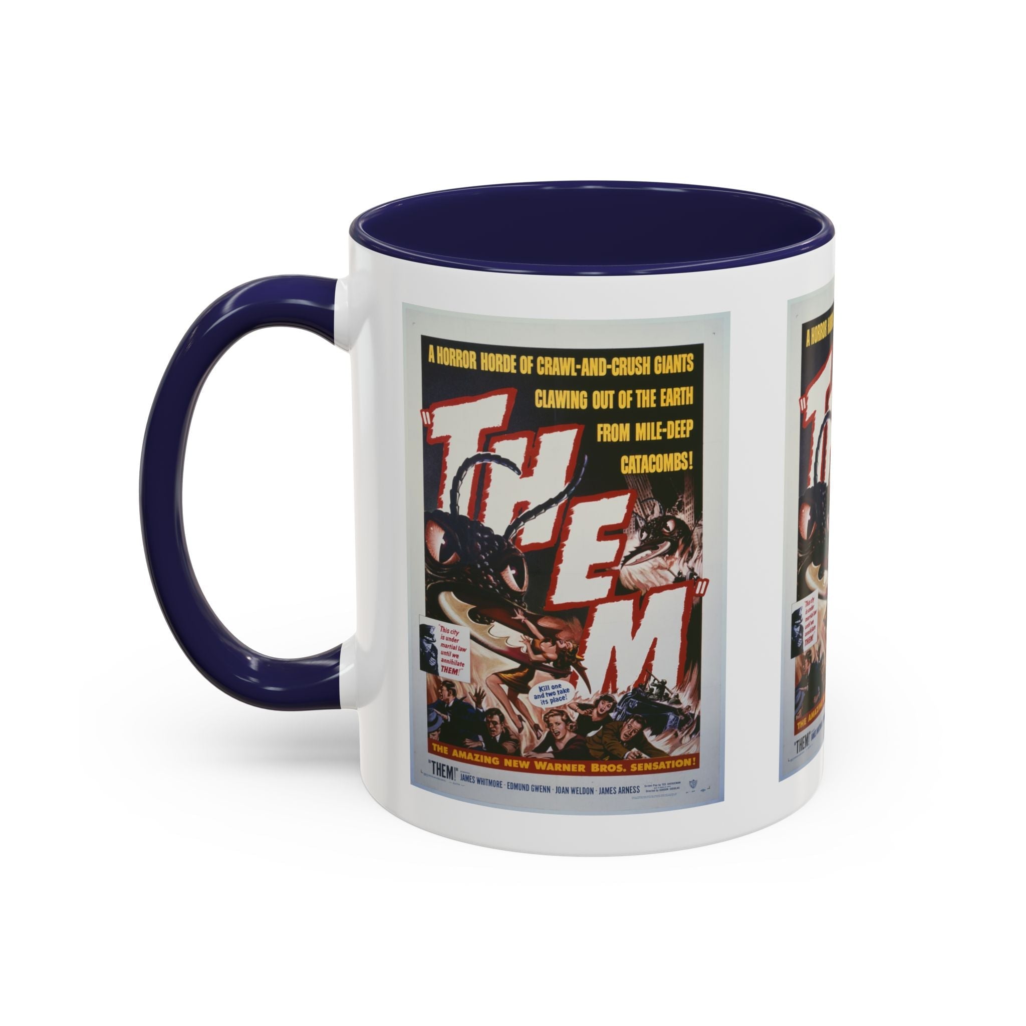 Cult Classic Movie Poster Art Accent Coffee Mug (11, 15oz) - Them 1954 - POPvault
