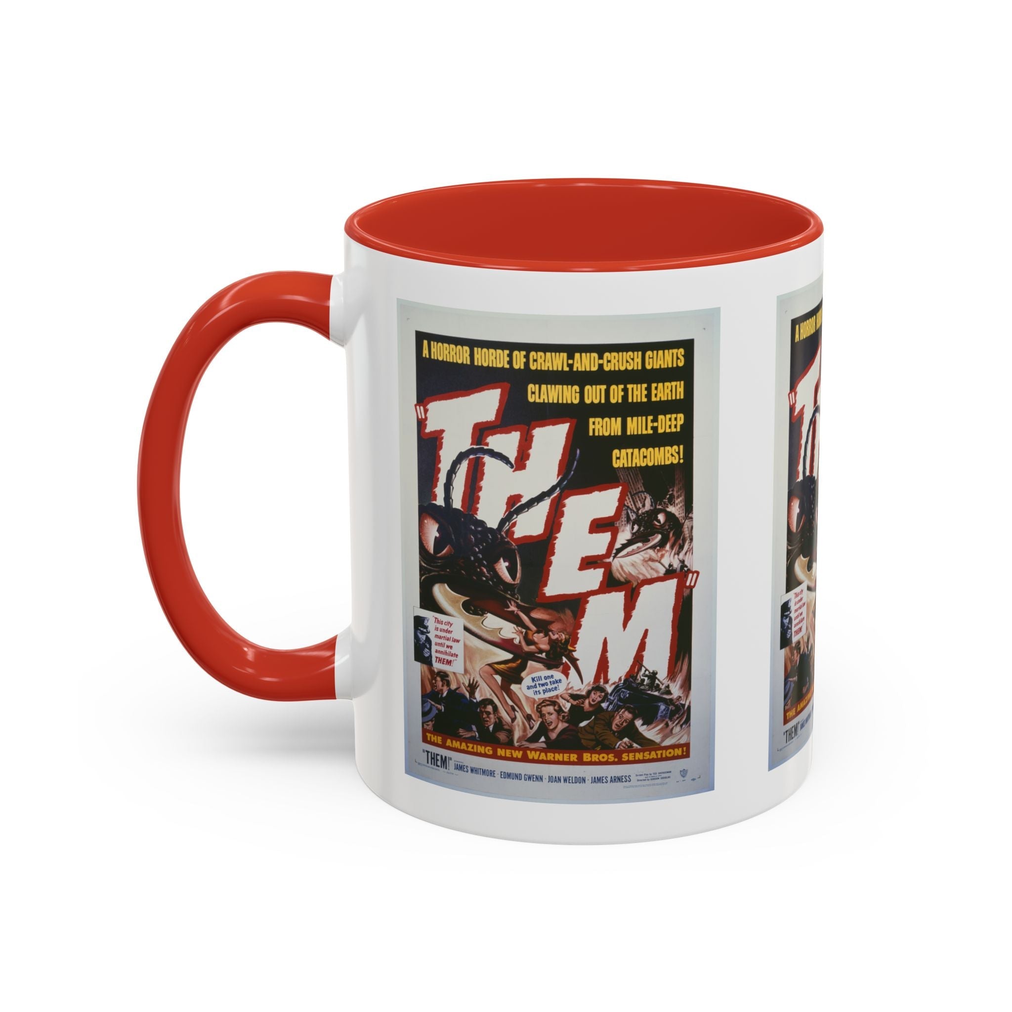 Cult Classic Movie Poster Art Accent Coffee Mug (11, 15oz) - Them 1954 - POPvault
