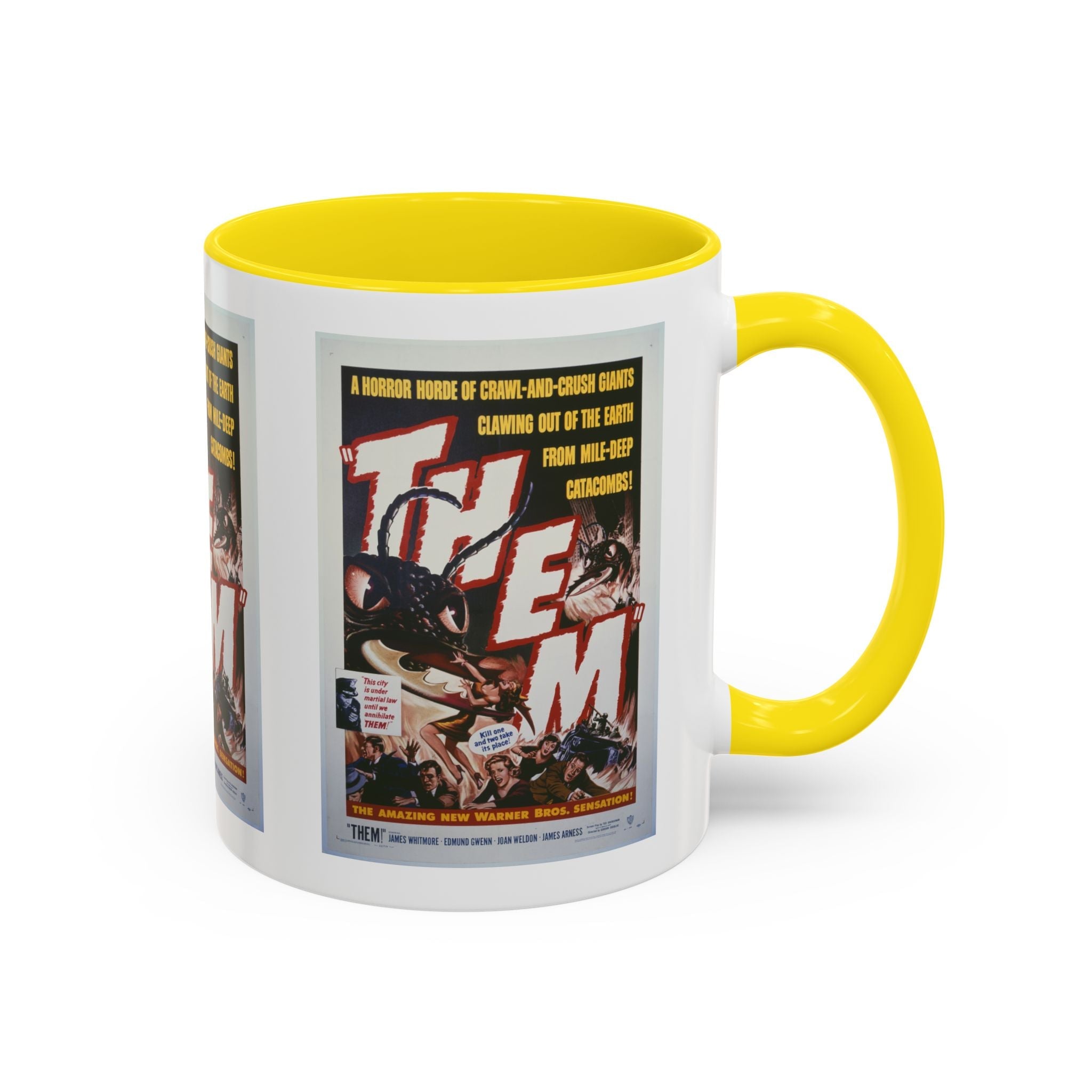 Cult Classic Movie Poster Art Accent Coffee Mug (11, 15oz) - Them 1954 - POPvault