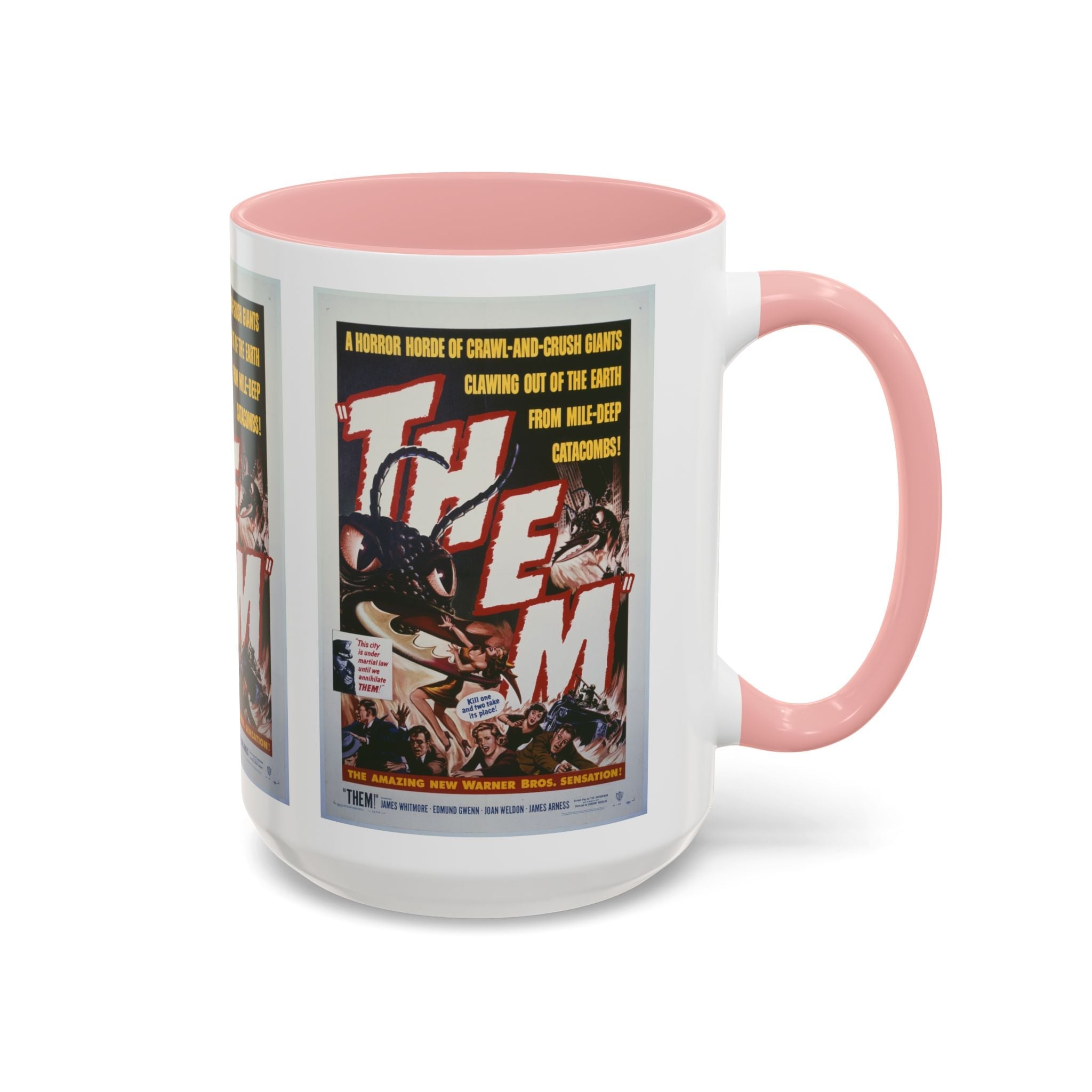 Cult Classic Movie Poster Art Accent Coffee Mug (11, 15oz) - Them 1954 - POPvault