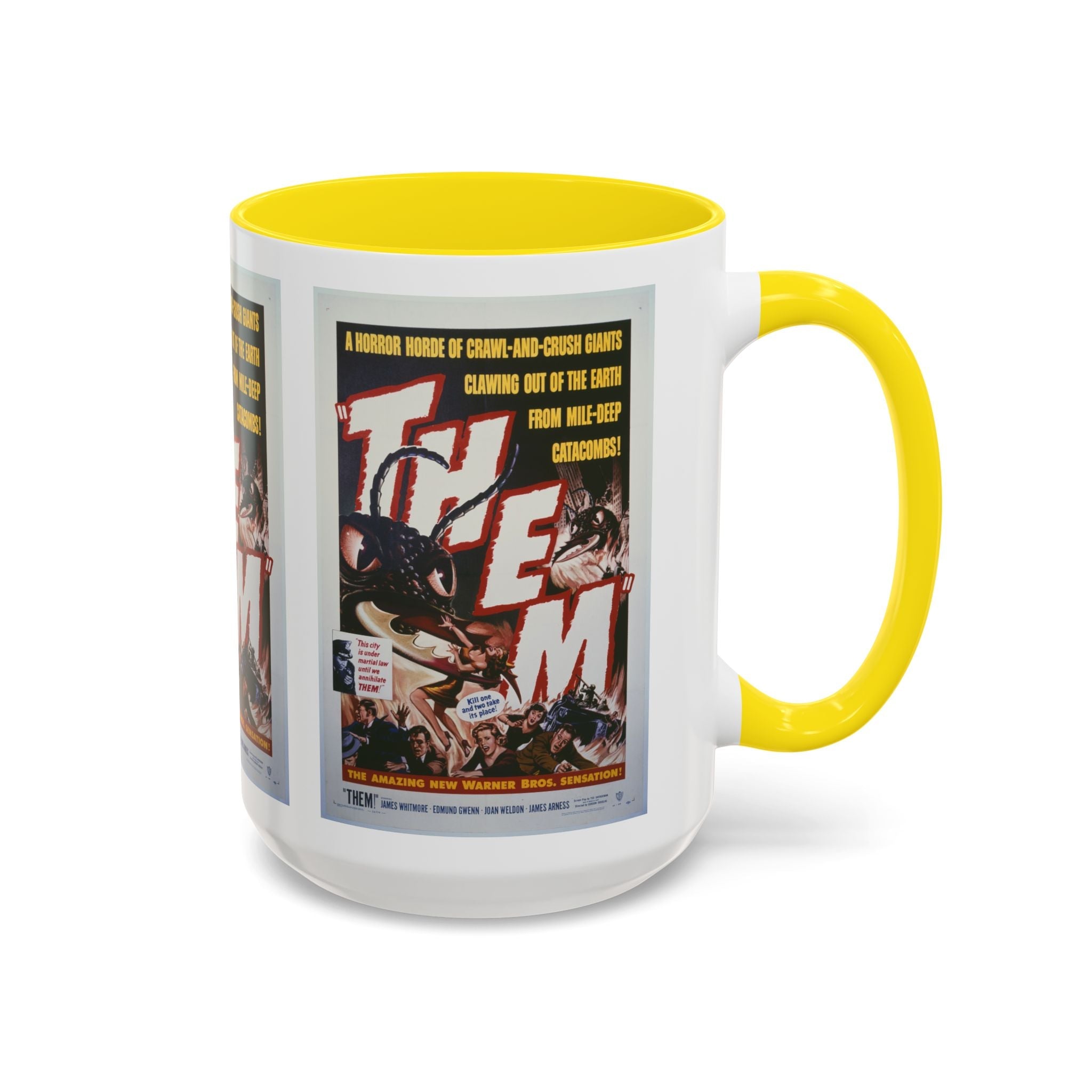 Cult Classic Movie Poster Art Accent Coffee Mug (11, 15oz) - Them 1954 - POPvault