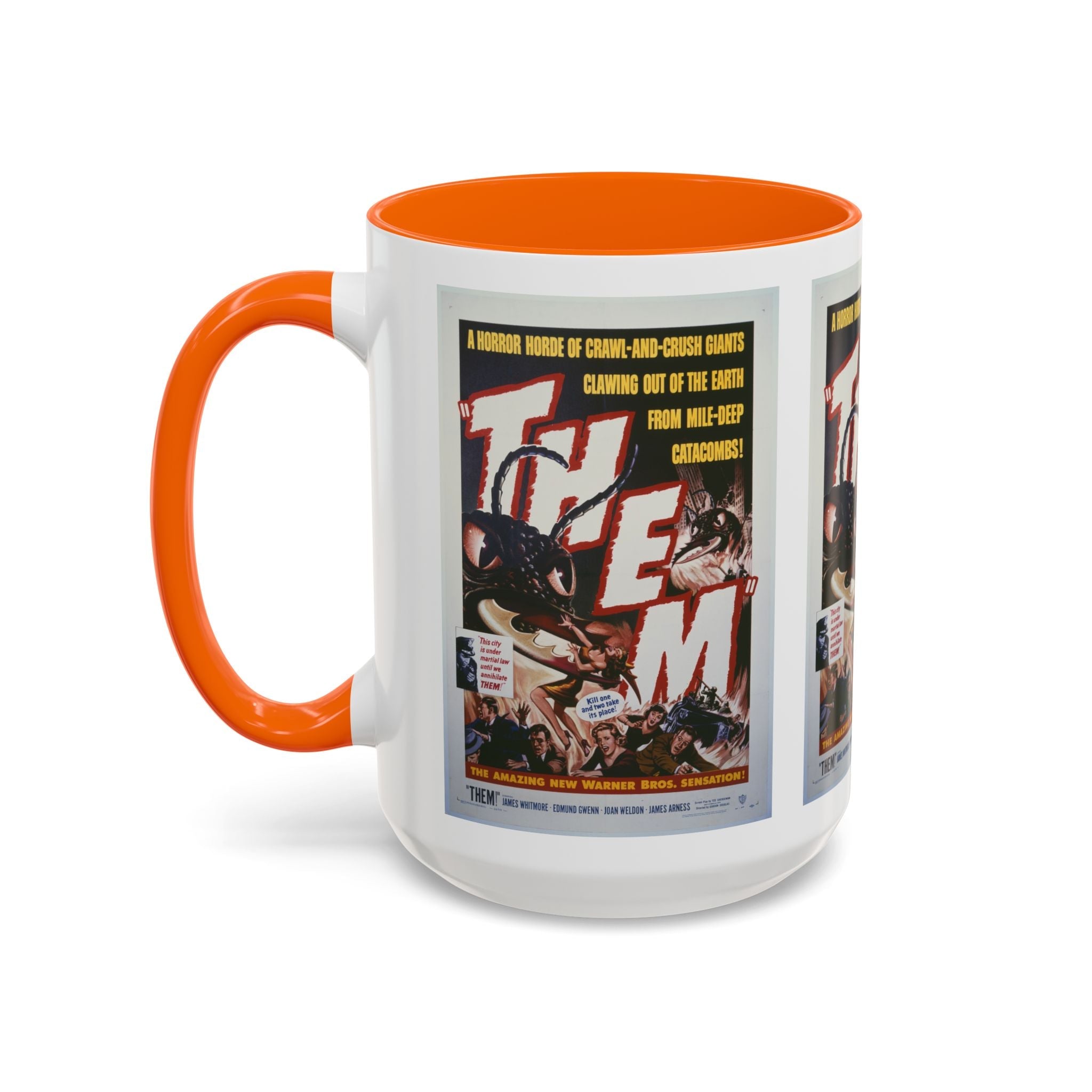 Cult Classic Movie Poster Art Accent Coffee Mug (11, 15oz) - Them 1954 - POPvault