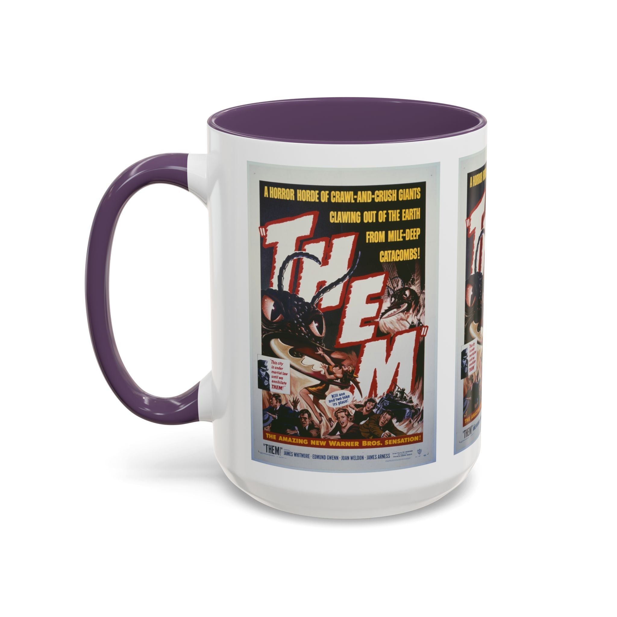 Cult Classic Movie Poster Art Accent Coffee Mug (11, 15oz) - Them 1954 - POPvault