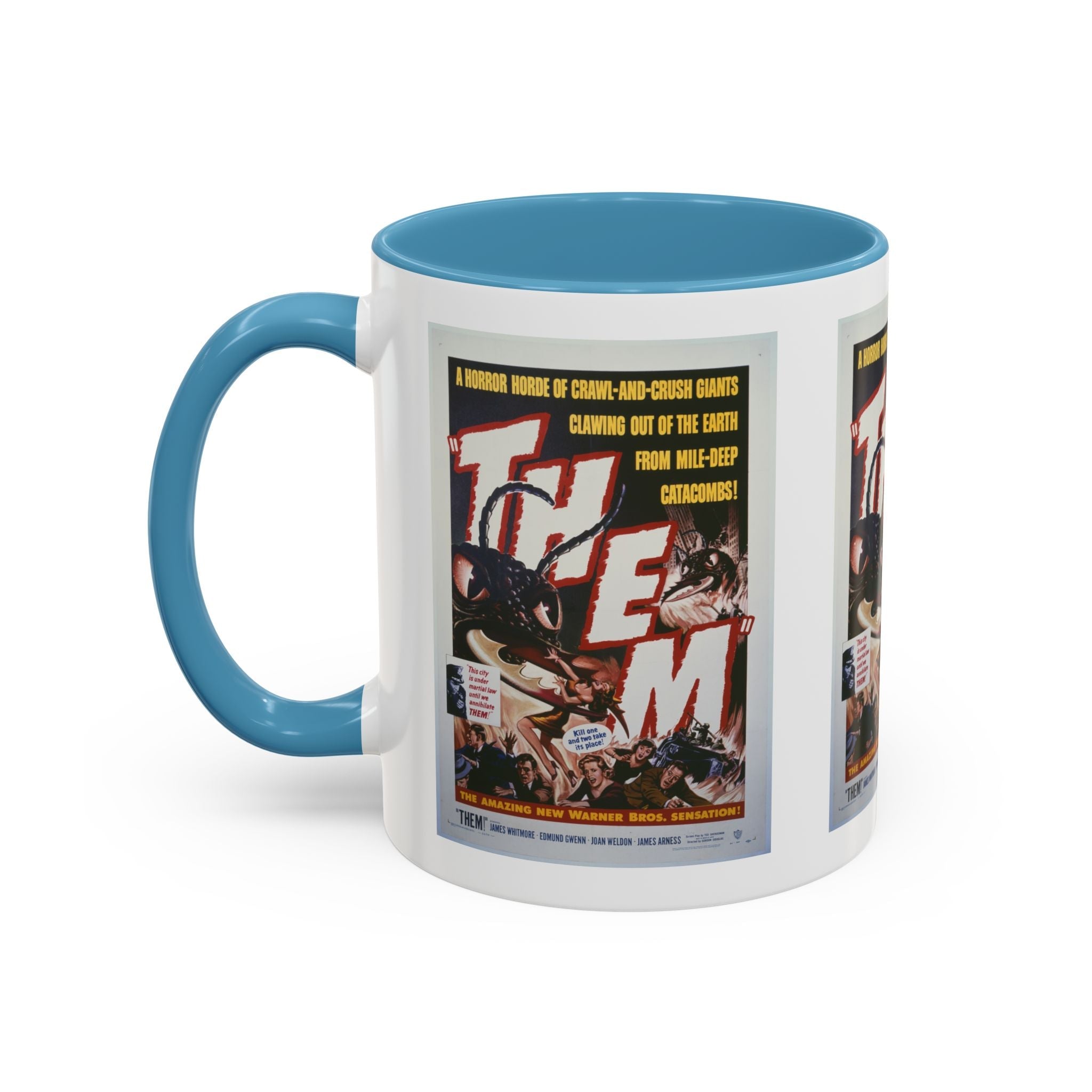 Cult Classic Movie Poster Art Accent Coffee Mug (11, 15oz) - Them 1954 - POPvault