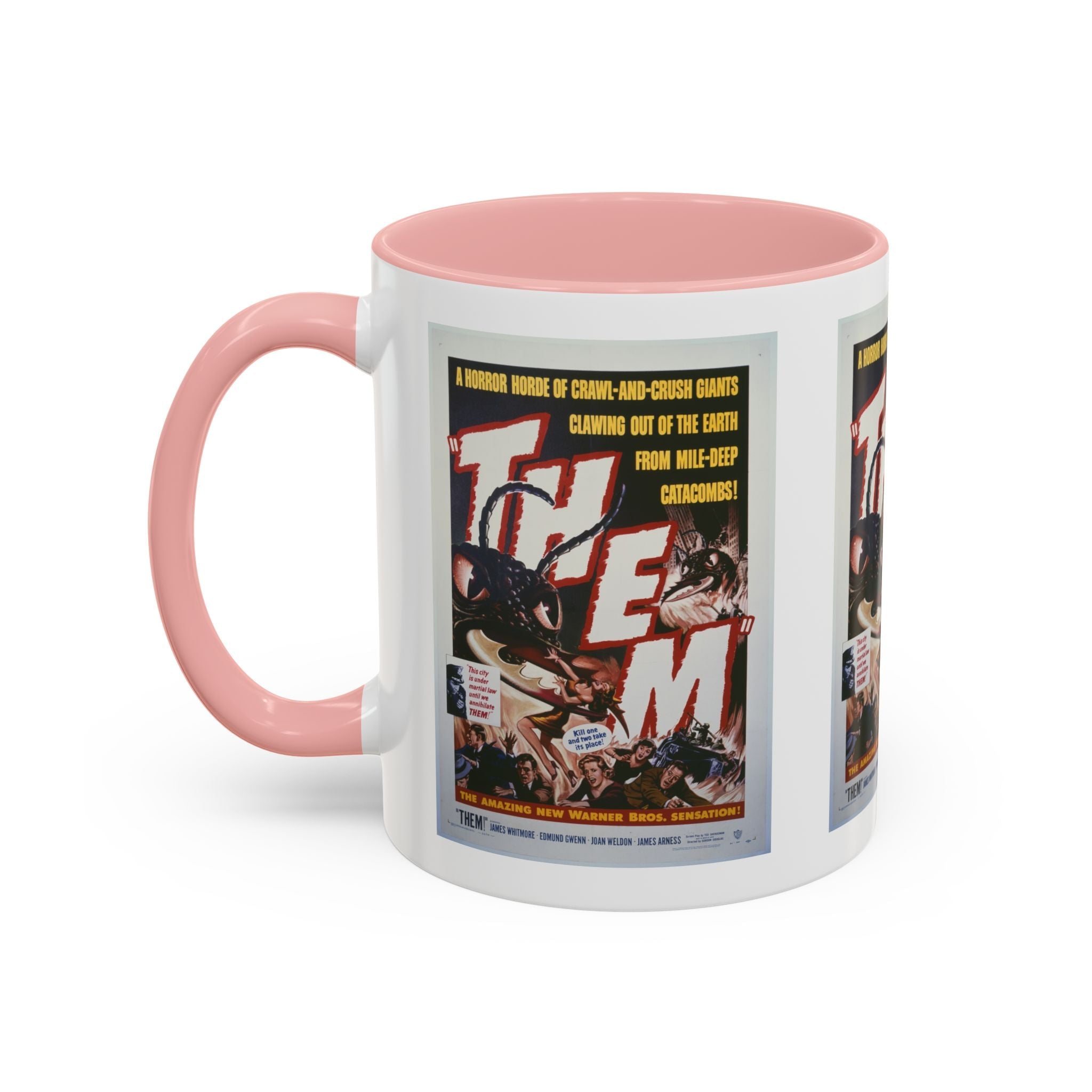 Cult Classic Movie Poster Art Accent Coffee Mug (11, 15oz) - Them 1954 - POPvault