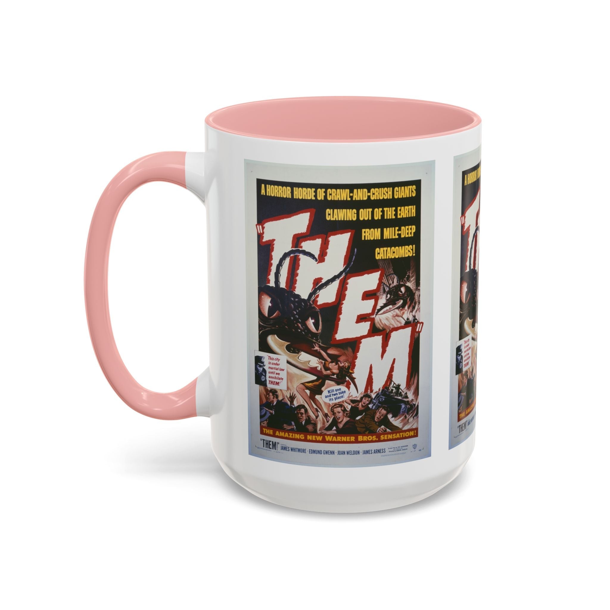 Cult Classic Movie Poster Art Accent Coffee Mug (11, 15oz) - Them 1954 - POPvault