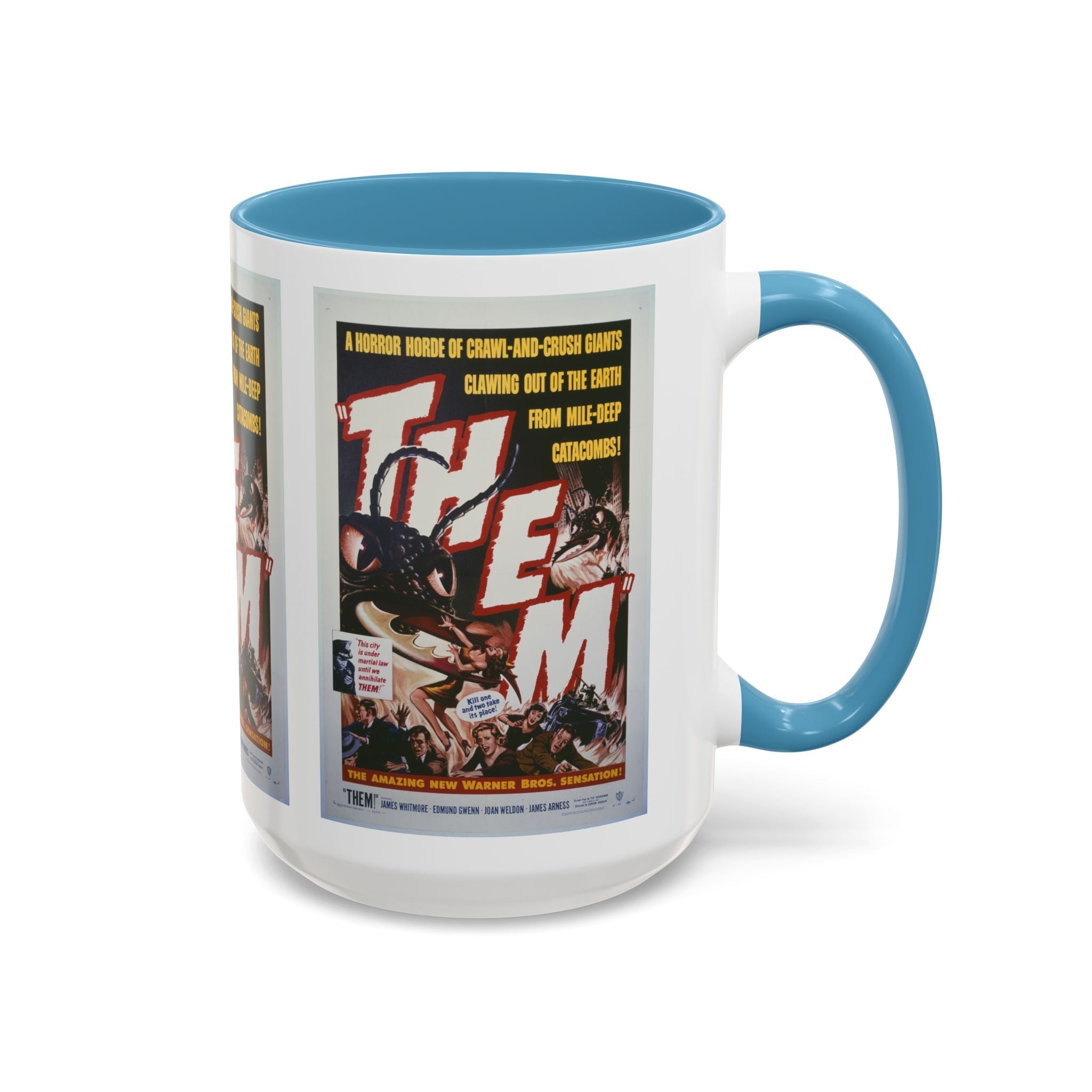 Cult Classic Movie Poster Art Accent Coffee Mug (11, 15oz) - Them 1954 - POPvault